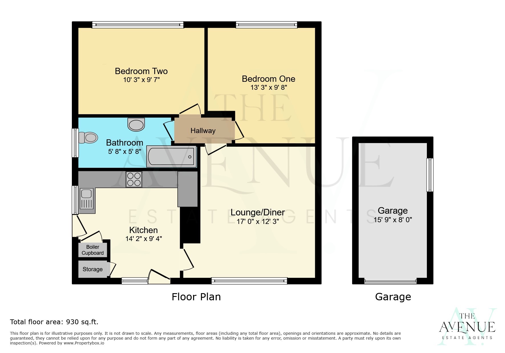 14 Turnberry Drive, Trentham, Staffordshire floorplan