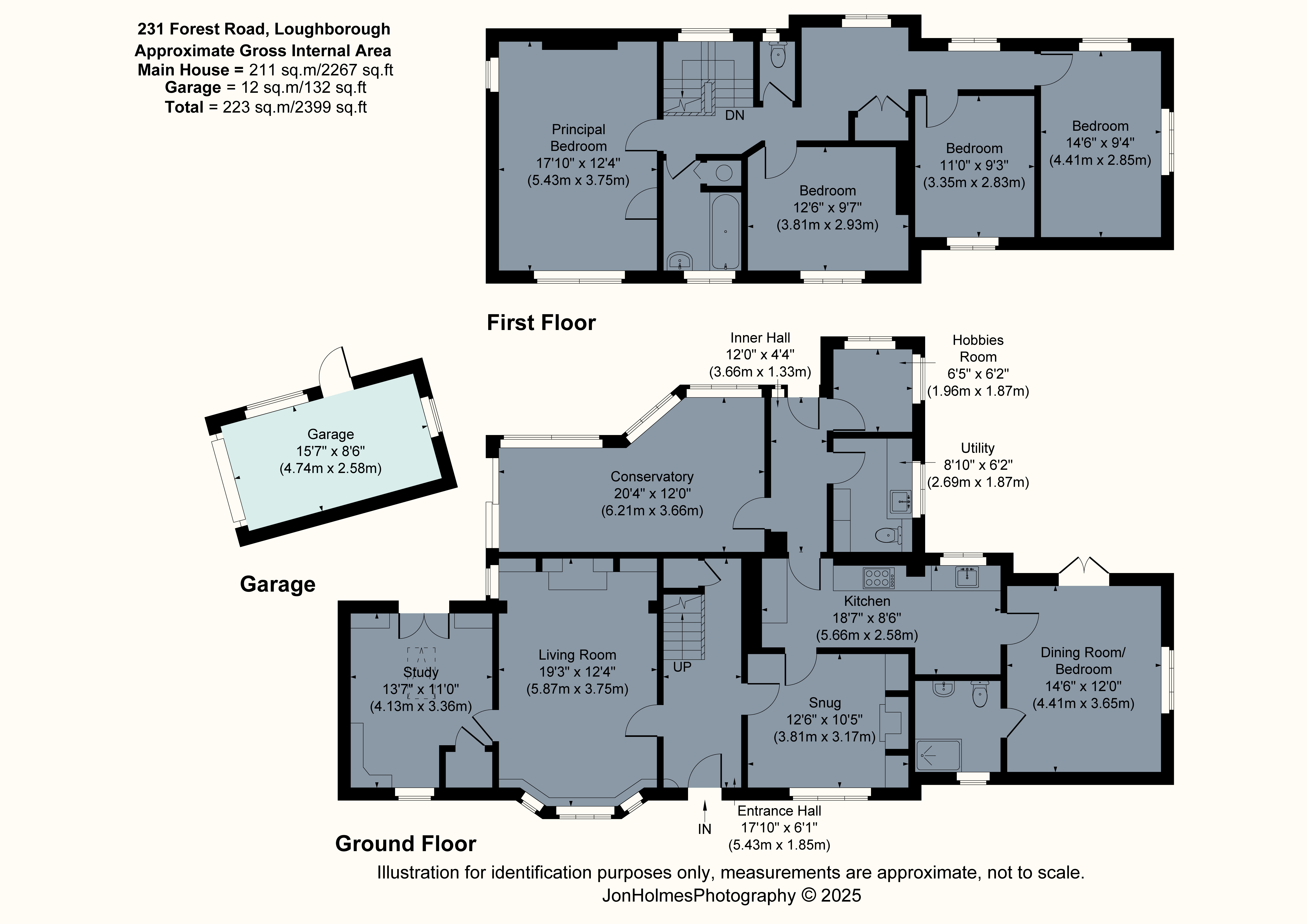 231, Forest Road, Loughborough floorplan