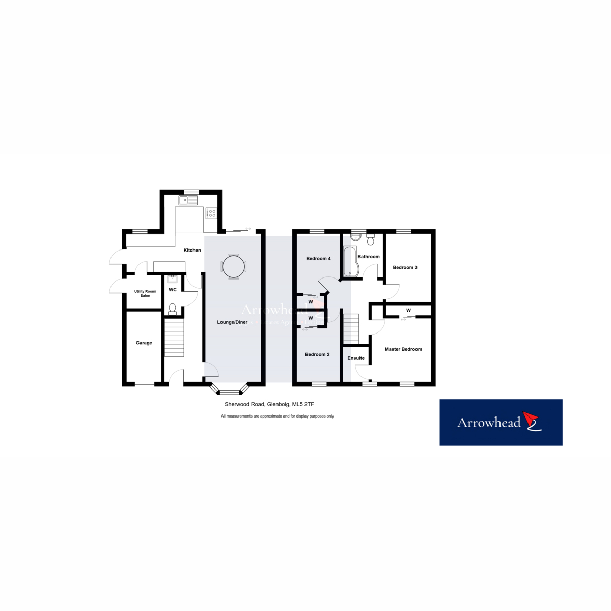 45, Sherwood Road, Coatbridge floorplan