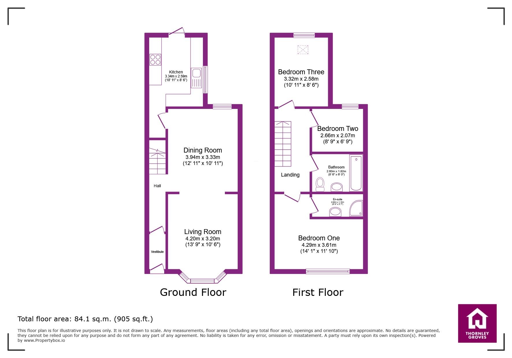 135, Old Hall Road, Greater Manchester floorplan