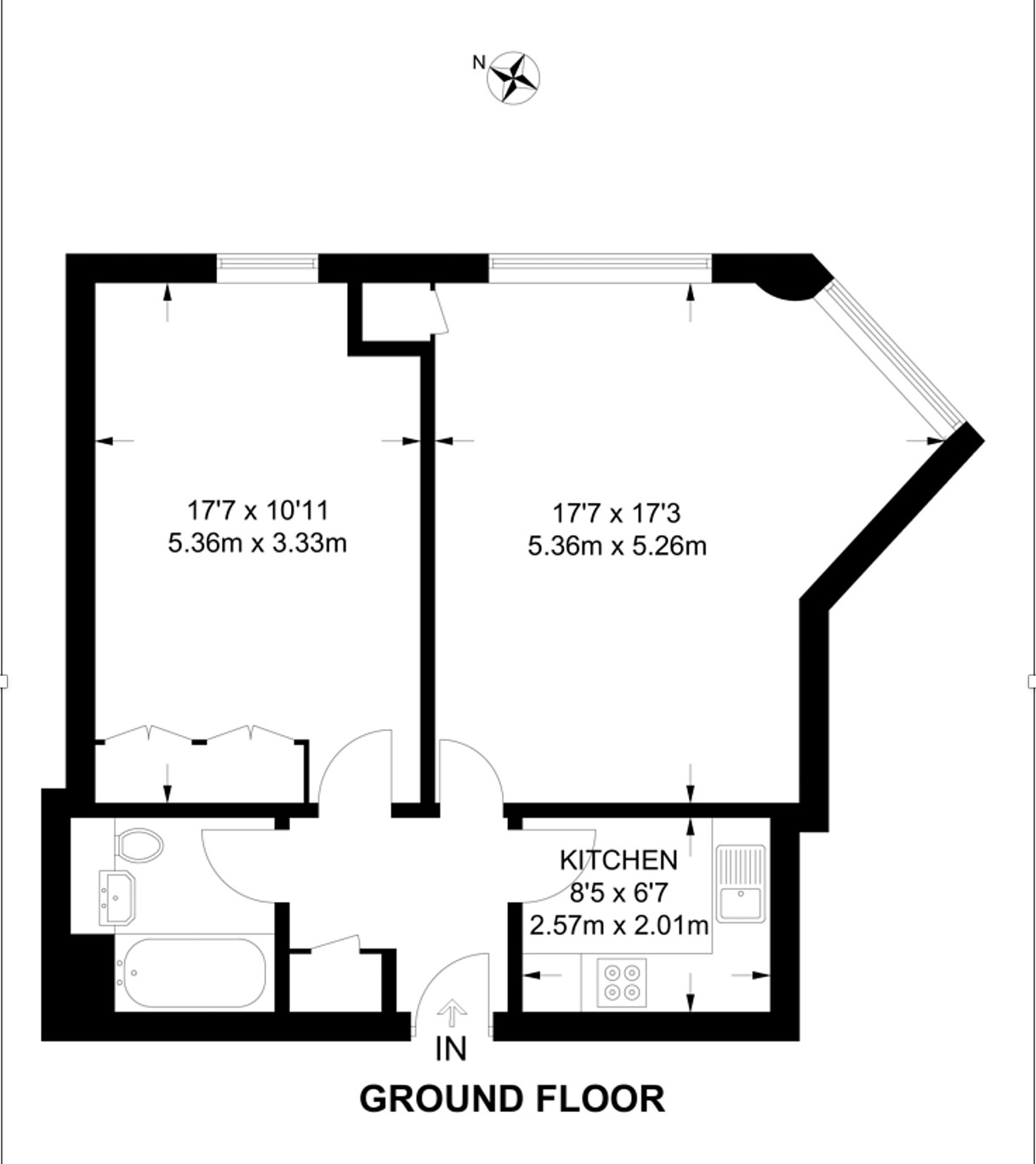 Kensington West, London floorplan