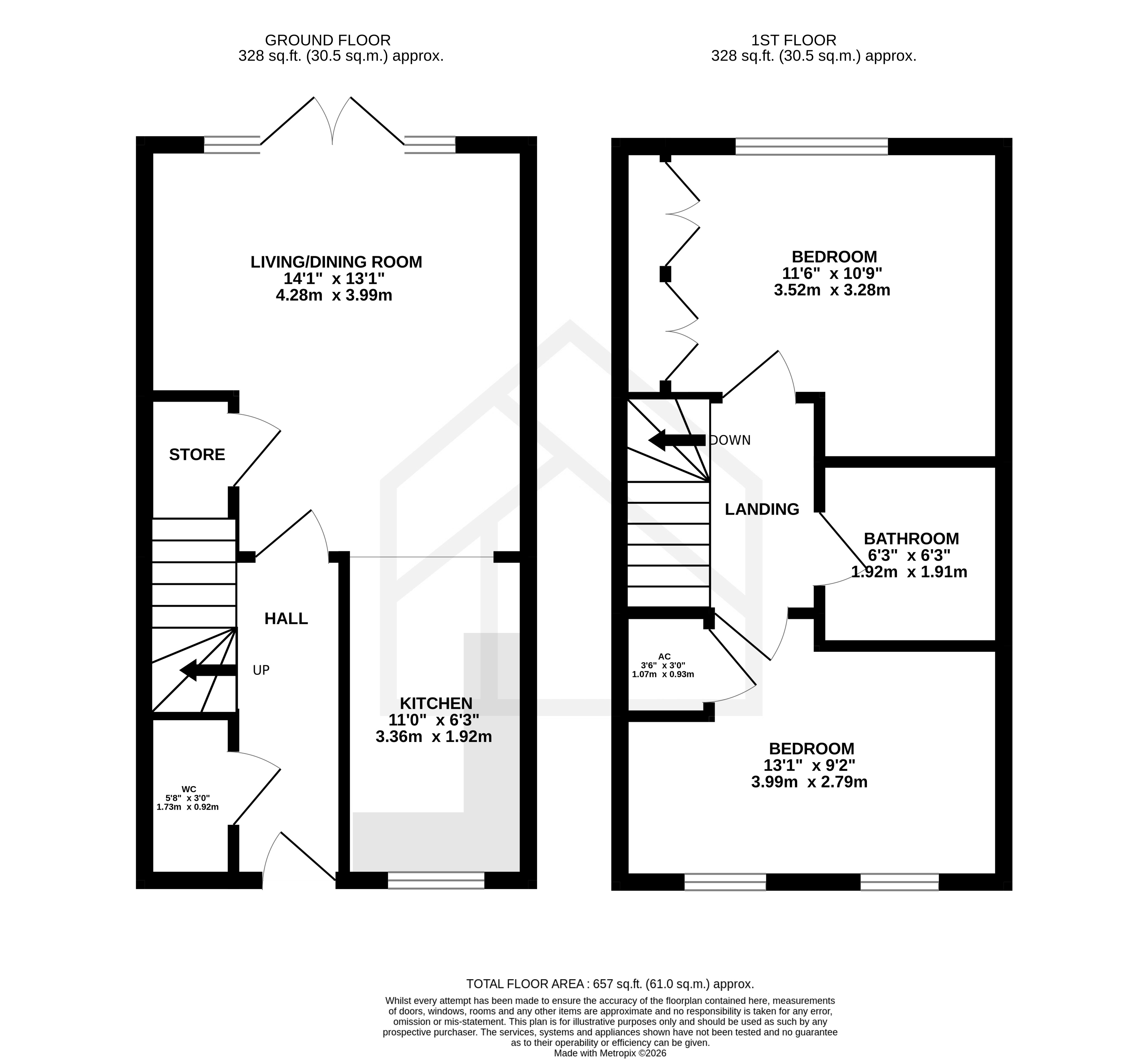 29, Knight Gardens, Lymington floorplan