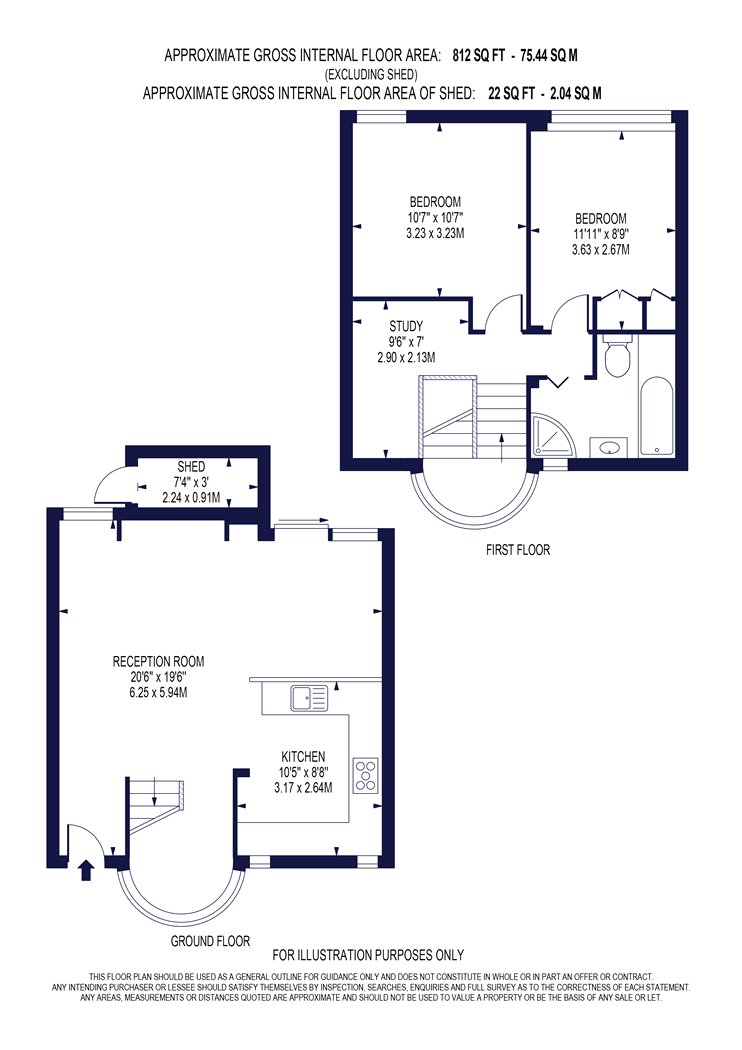 6, Apex Close, Beckenham floorplan