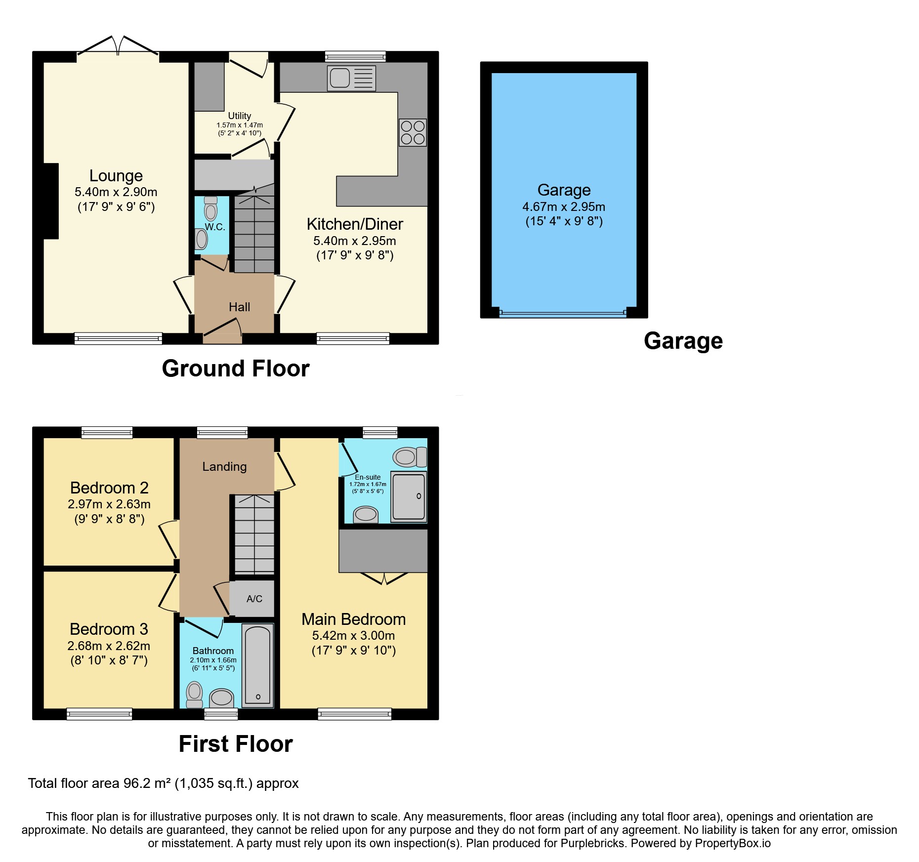 45, Pavillion Gardens, North Hykeham, Lincoln floorplan