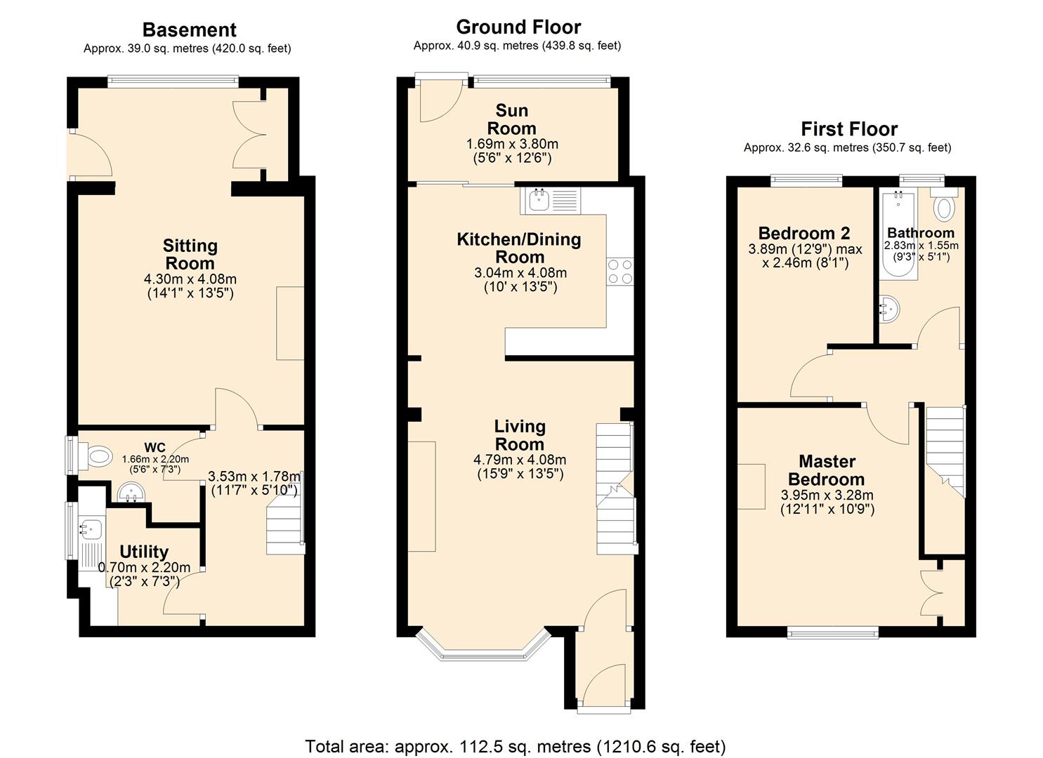 578, Bolton Road, Wigan floorplan