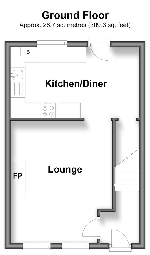Elm Road, Gravesend floorplan