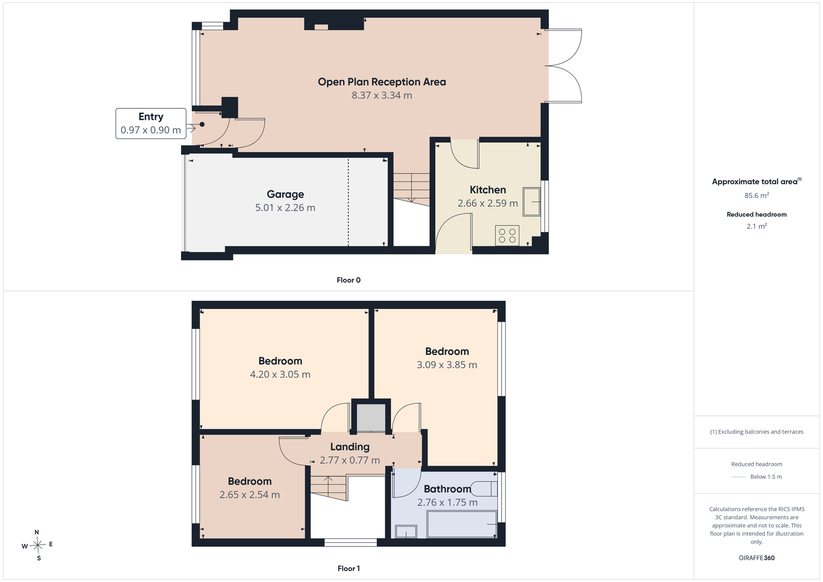 23, Foxgloves Avenue, Stafford floorplan