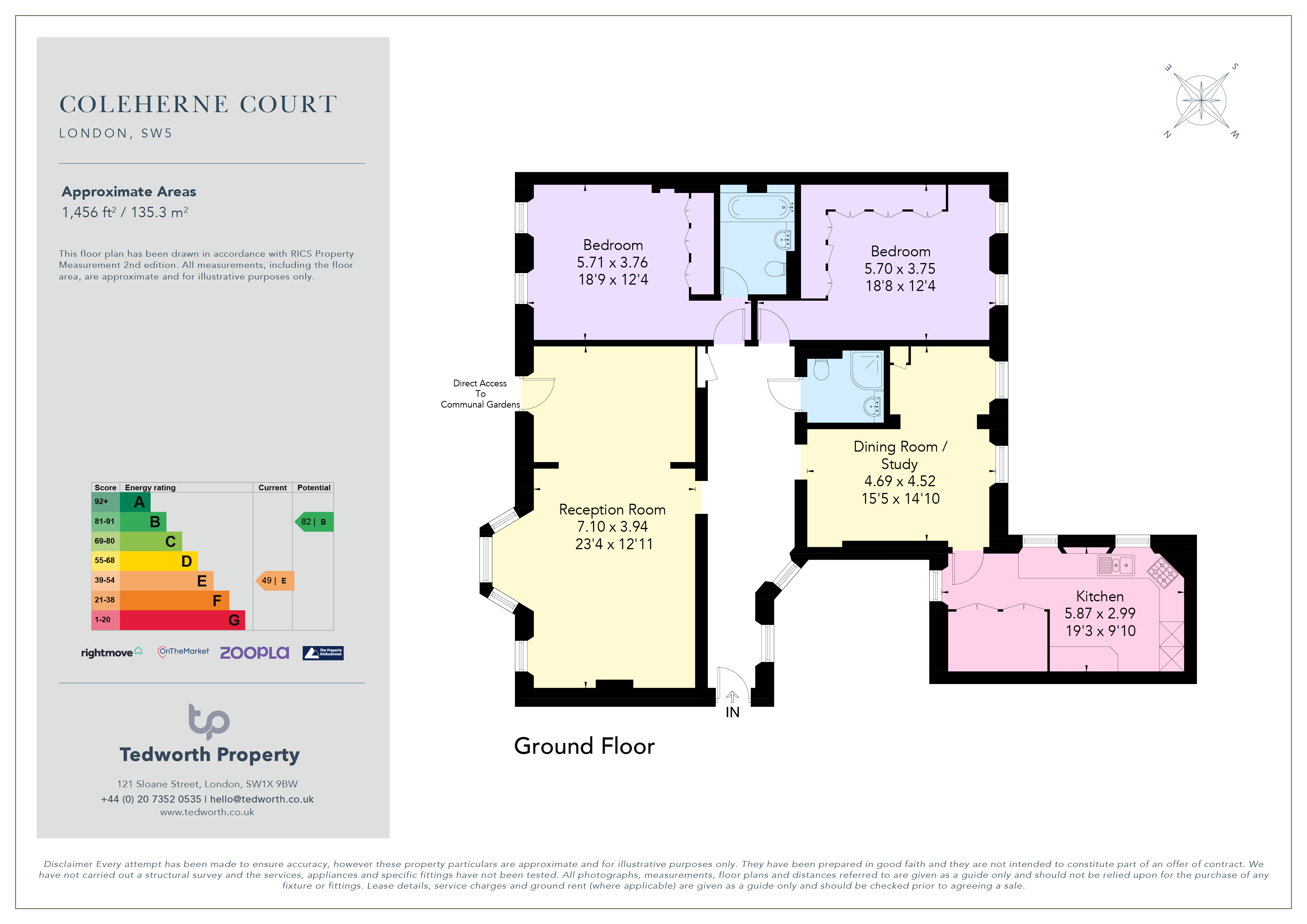 Coleherne Court, London floorplan