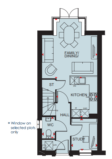 H860416, Off Leechpool Way, Yate, Bristol floorplan