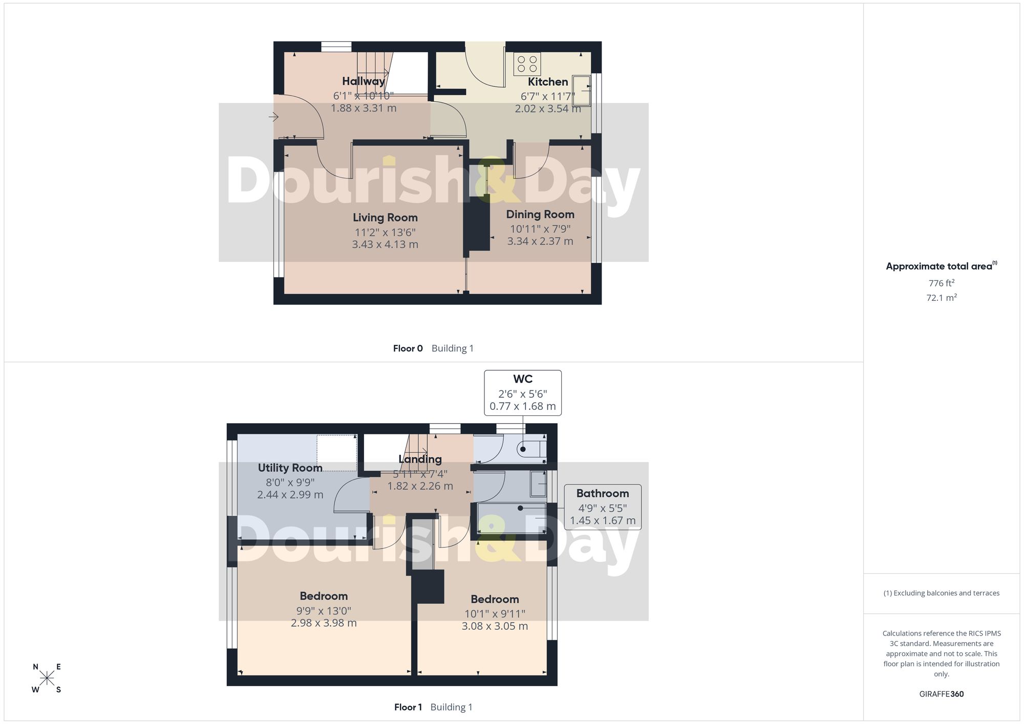 37 Milton Grove, Stafford floorplan