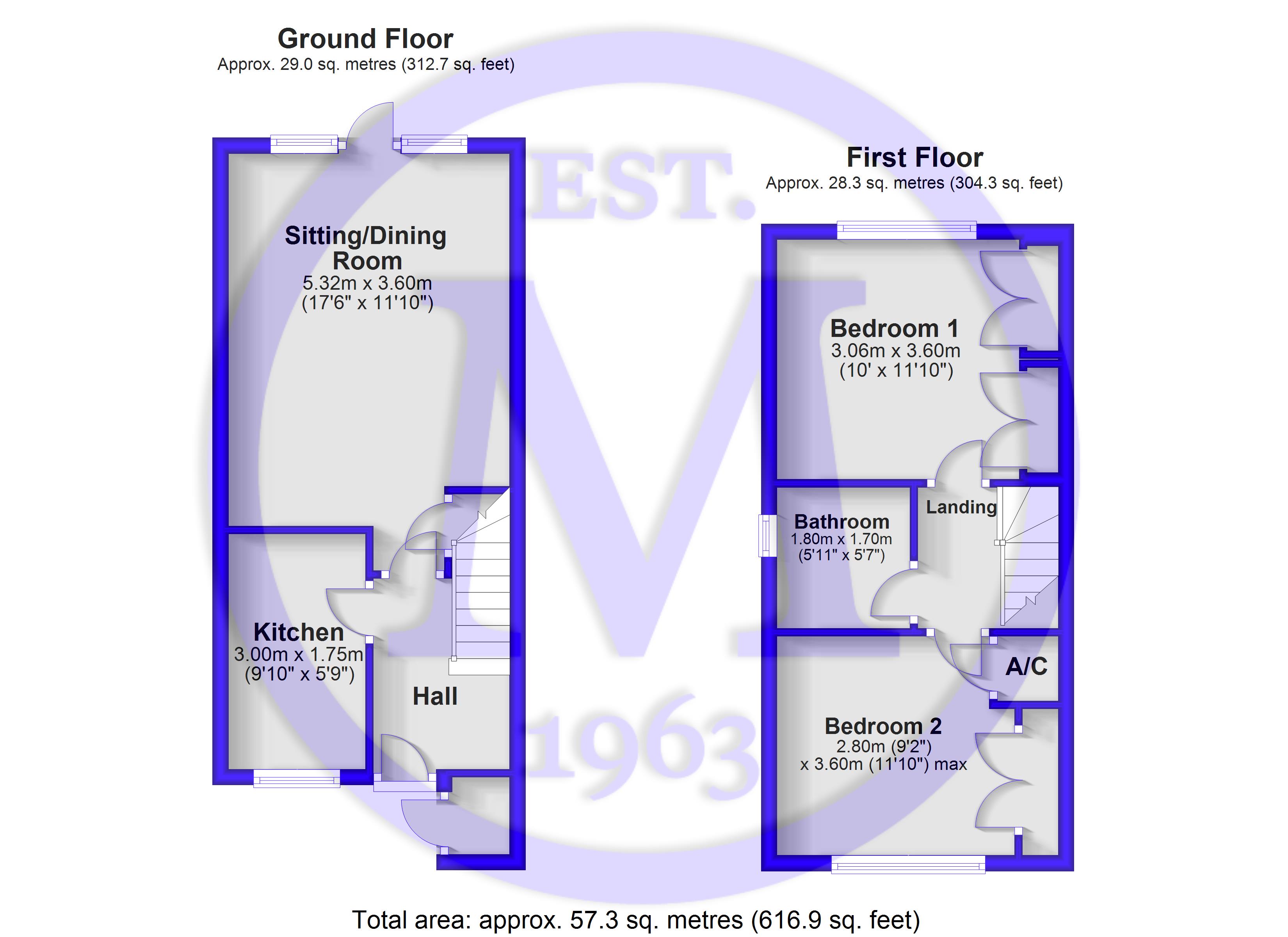 68, Antler Drive, Hampshire floorplan