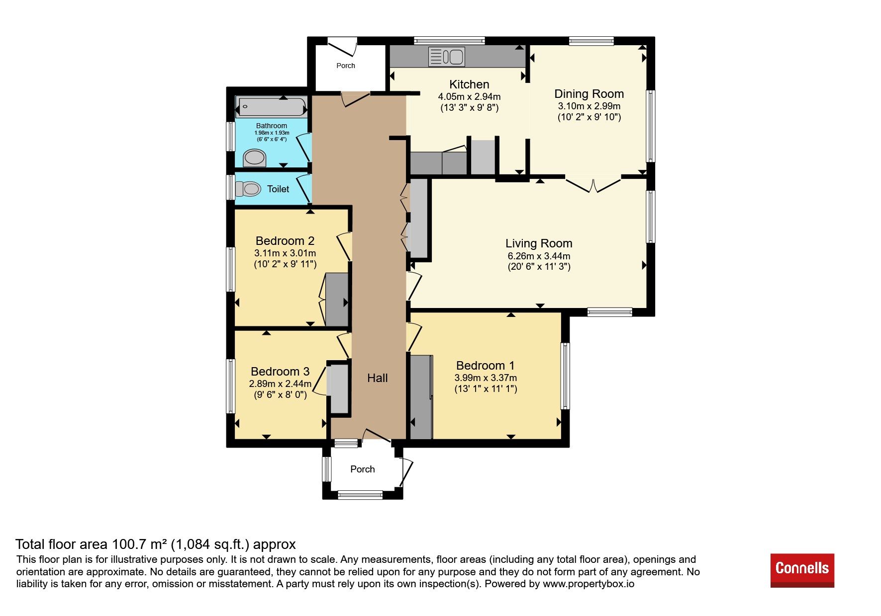 6, Shrubbery Lane, Weymouth floorplan