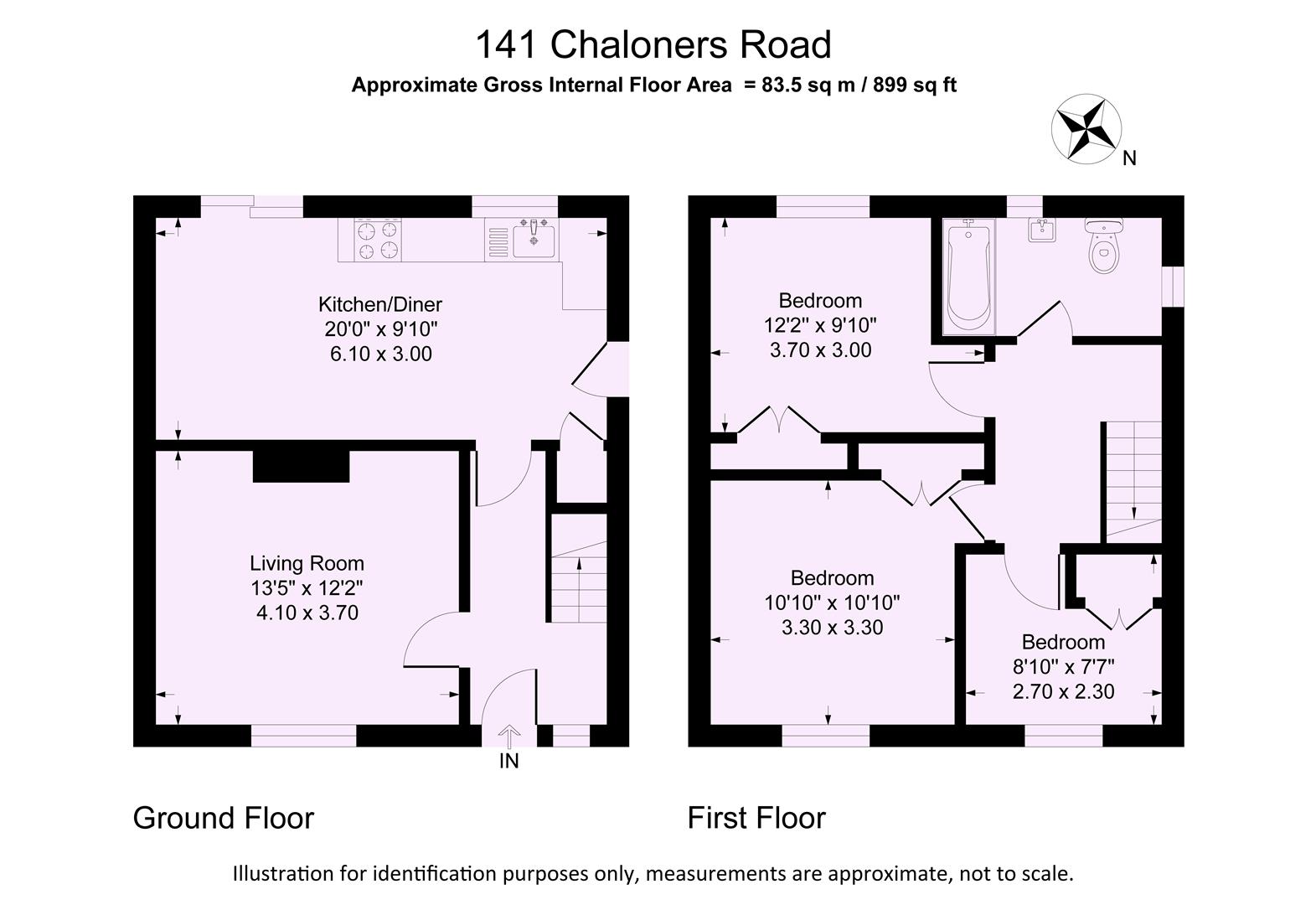 141, Chaloners Road, York floorplan