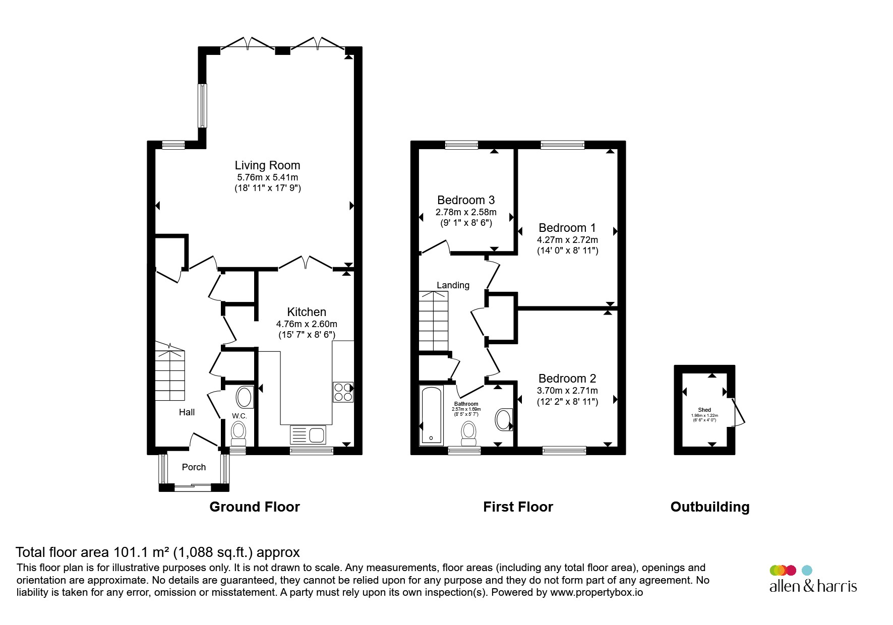 Andersey Way, Abingdon floorplan