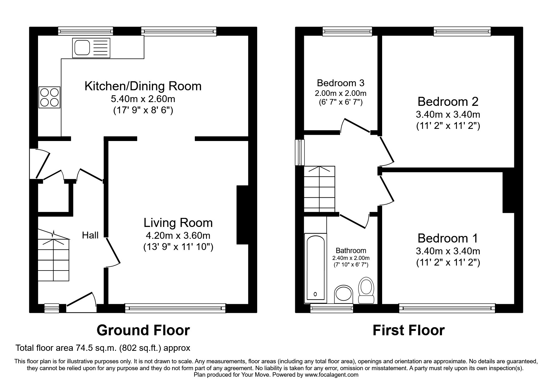 Haugh Hill Road, Oldham, Greater Manchester OL4, 3 bedroom semi