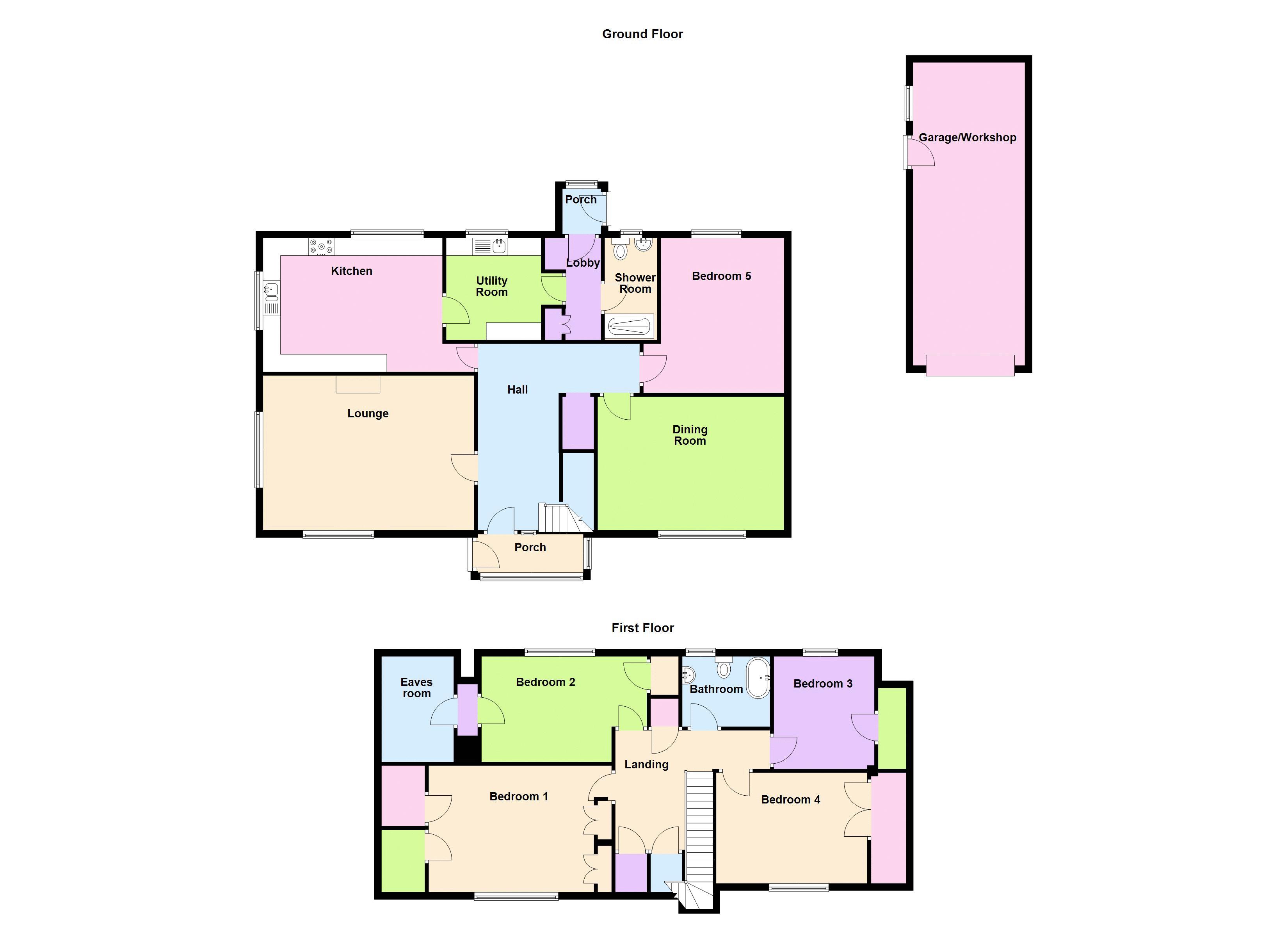 3, Macdonald Green, Thurso floorplan
