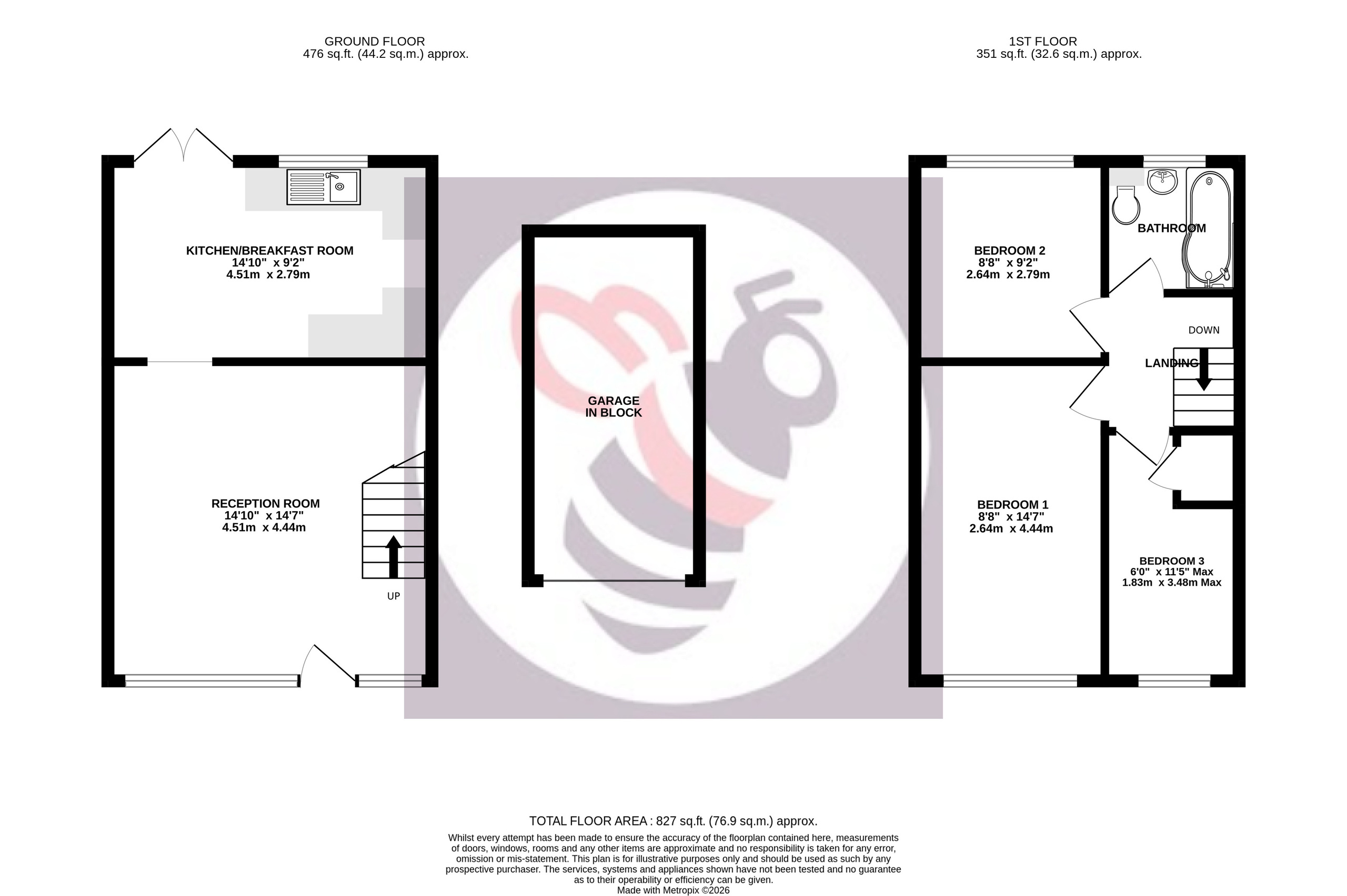 10 Rosemary Lane, Camberley floorplan