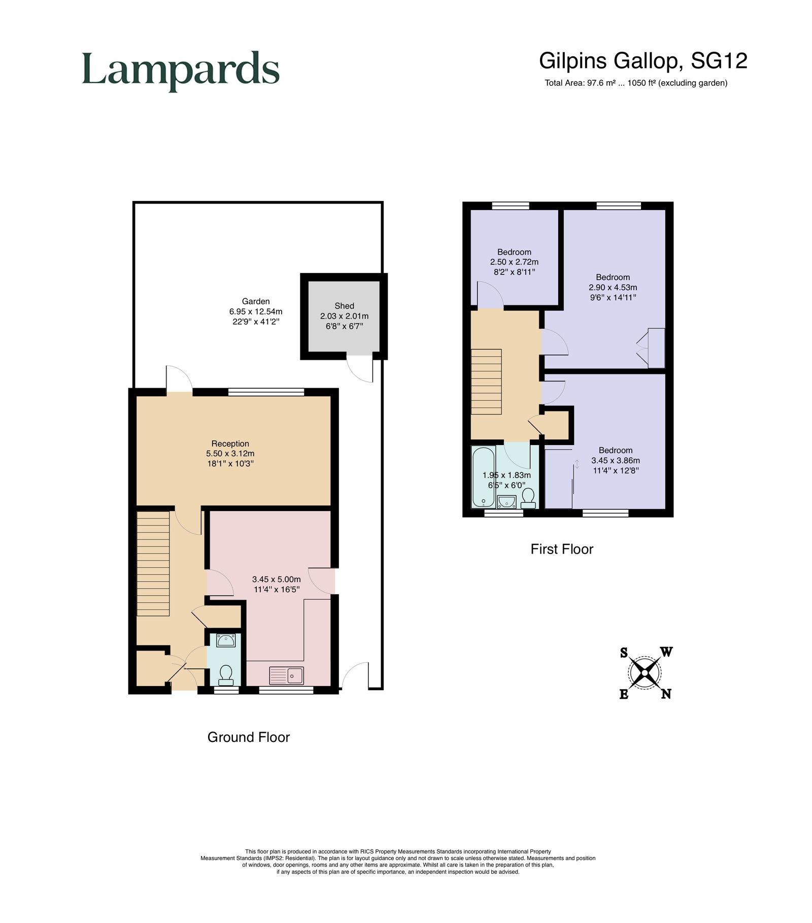31, Gilpins Gallop, Ware floorplan