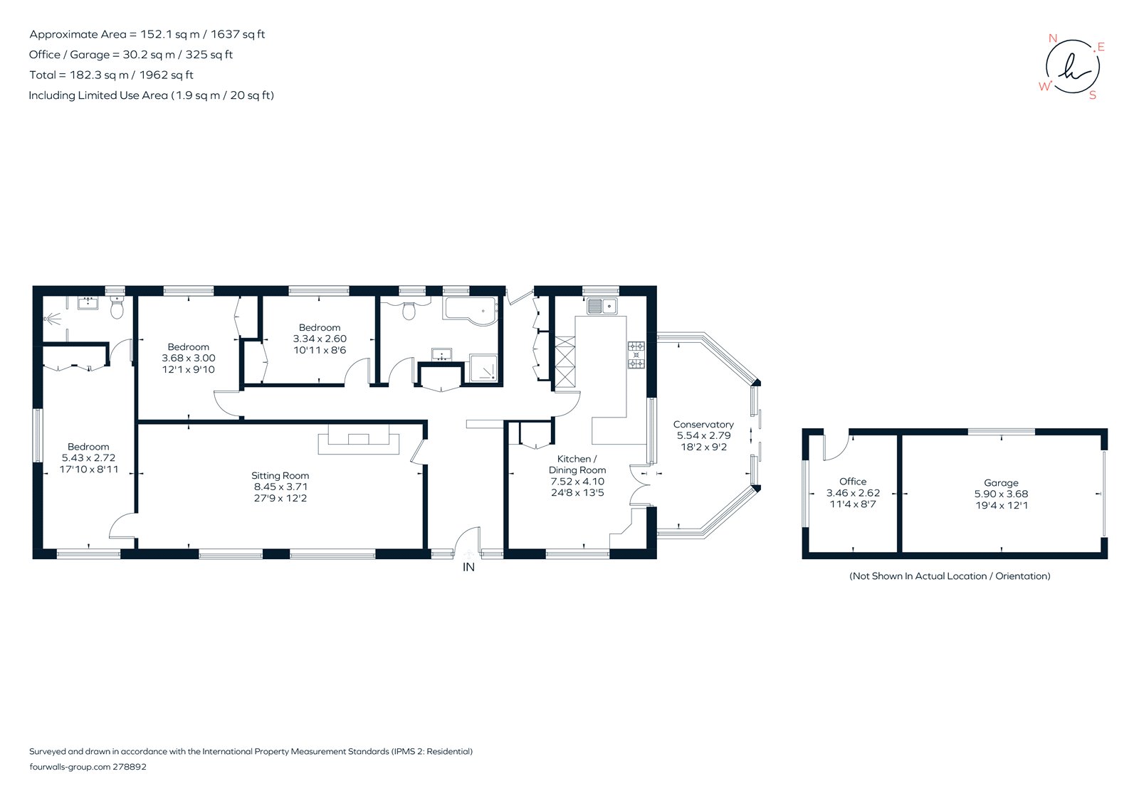 Chichester Road, Bognor Regis PO21, 3 bedroom bungalow for sale