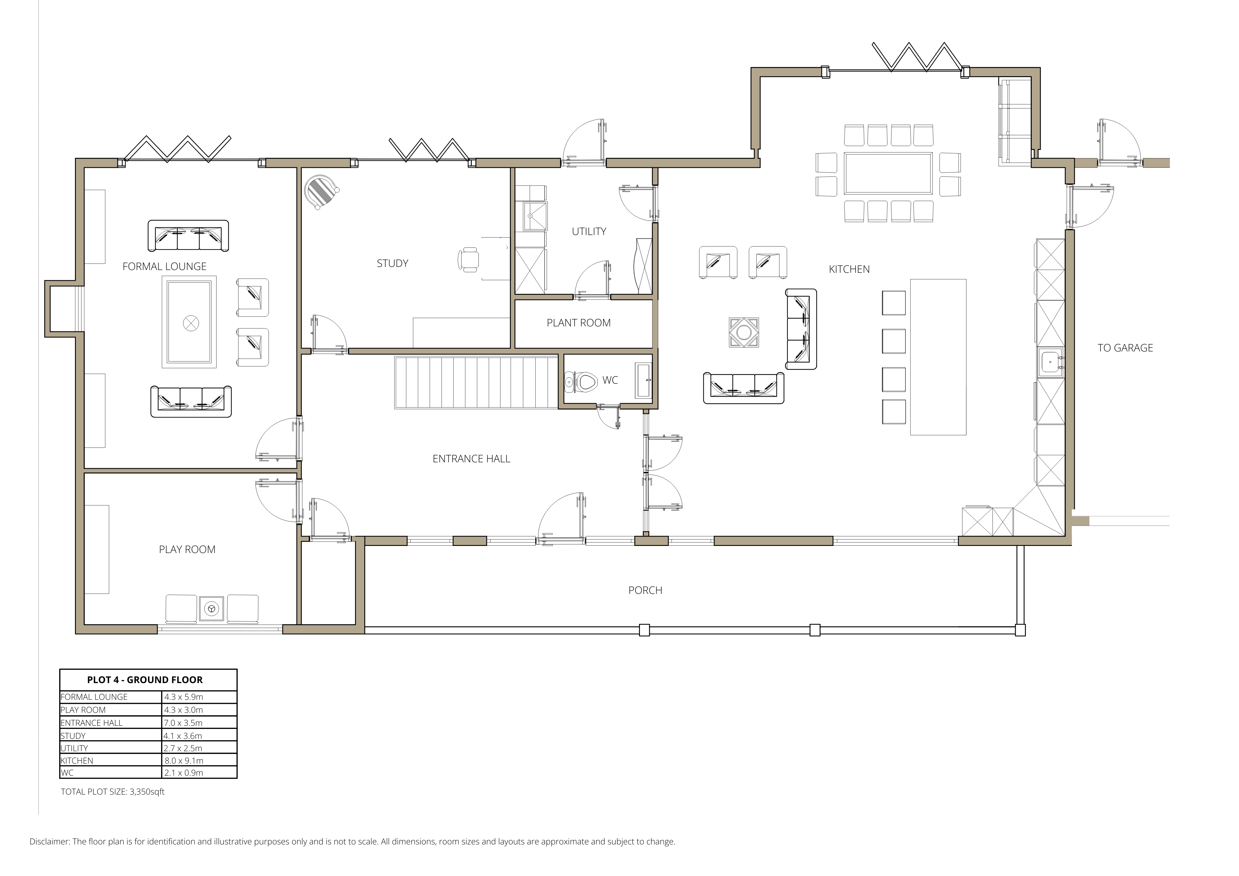 Plot 4 Saddlebrook,, Fryerning Mews, Fryerning floorplan