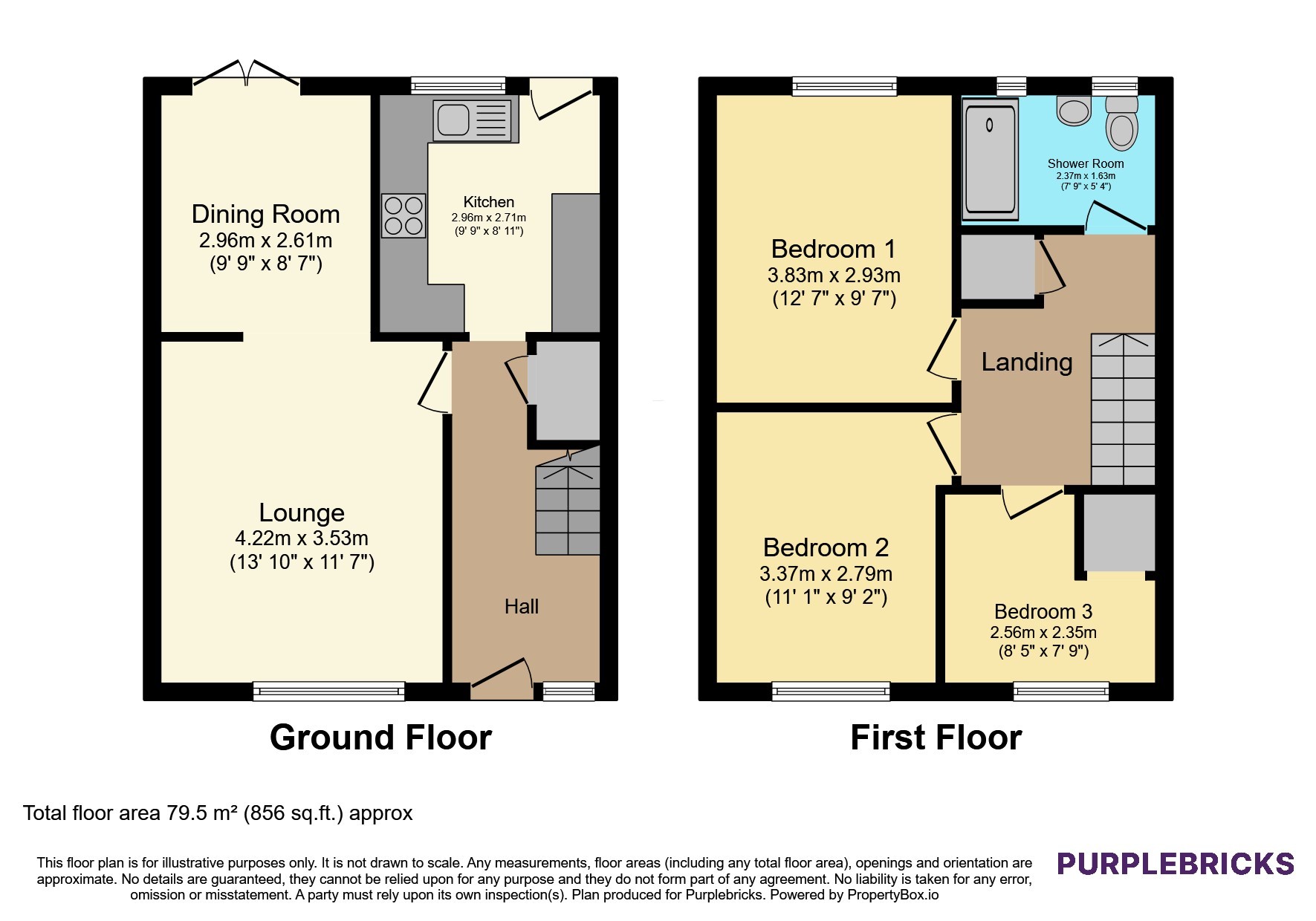 10, Lynwood Drive, Oldham floorplan