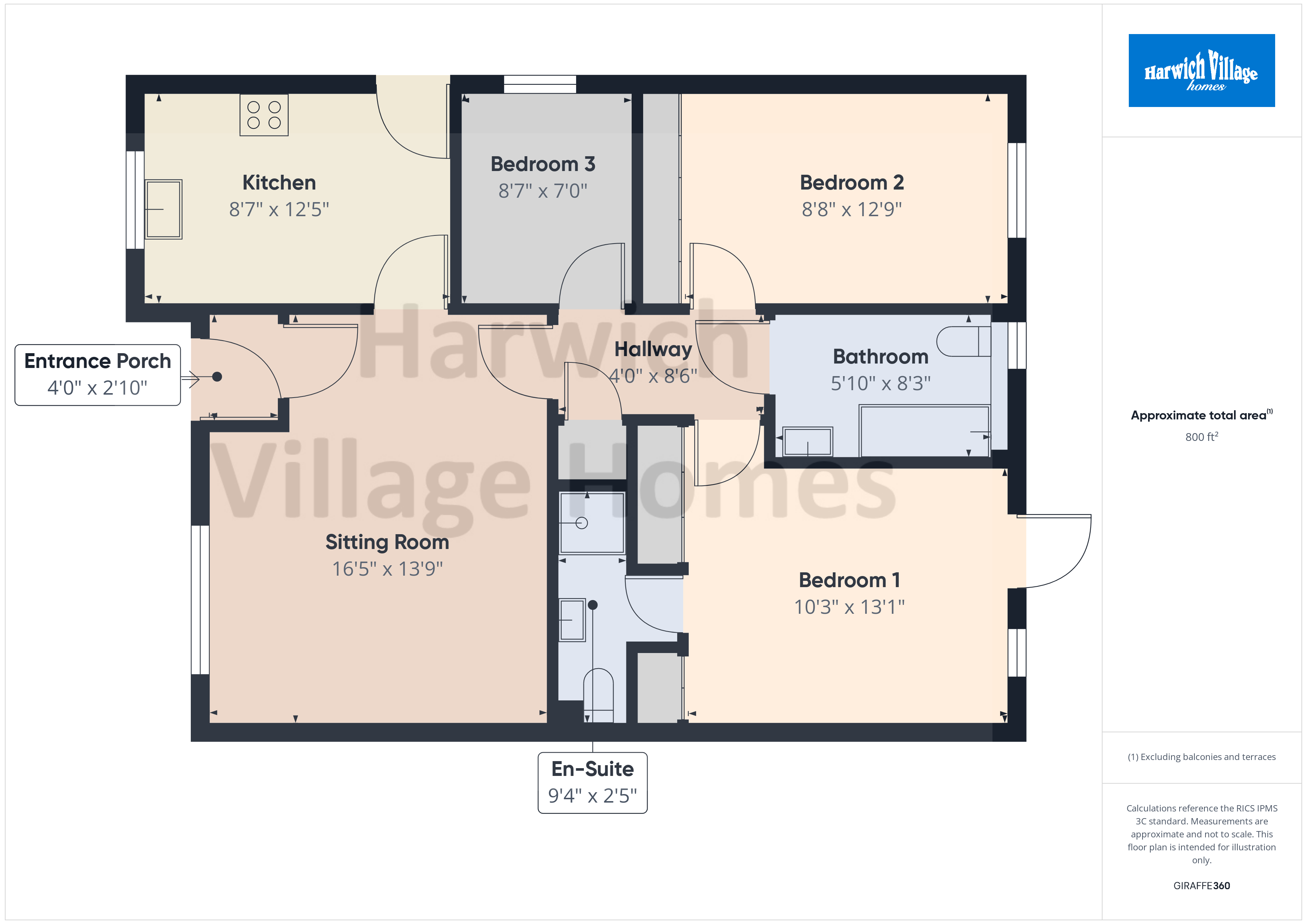 24, Swallow Close, Essex floorplan