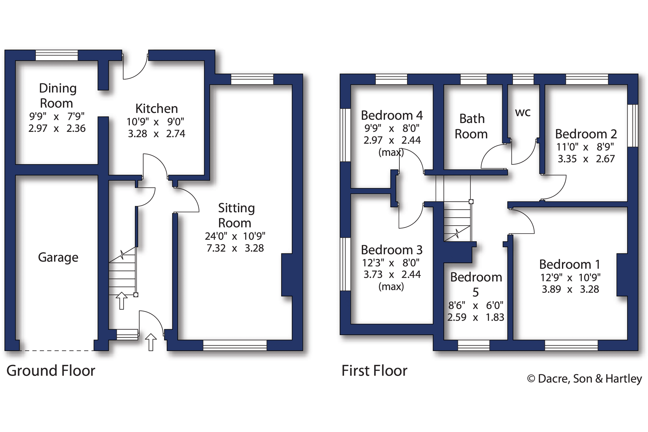 4, Ouse Drive, West Yorkshire floorplan