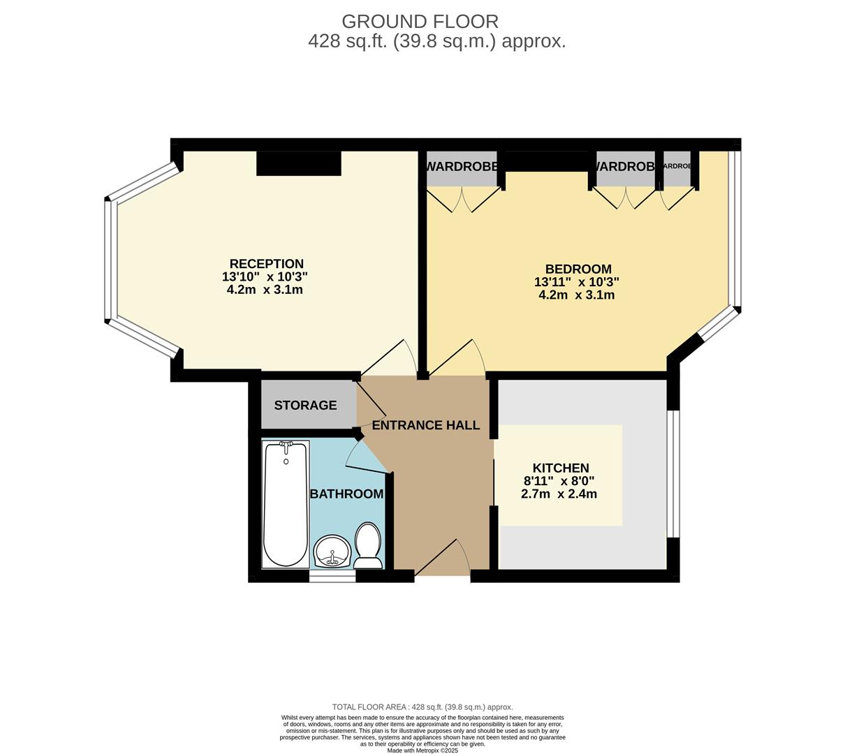 87, Onslow Gardens, South Woodford floorplan