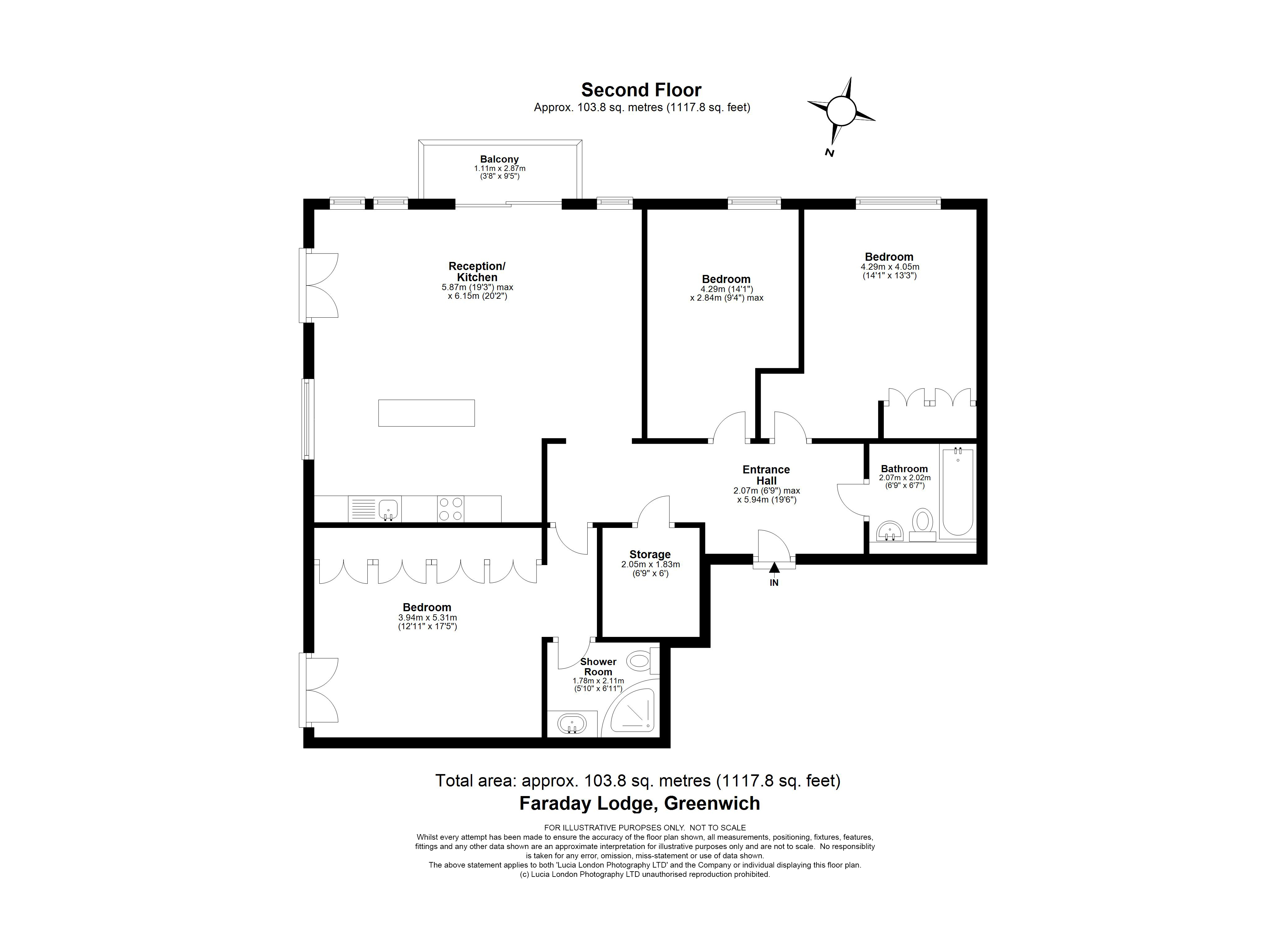 Renaissance Walk, London floorplan