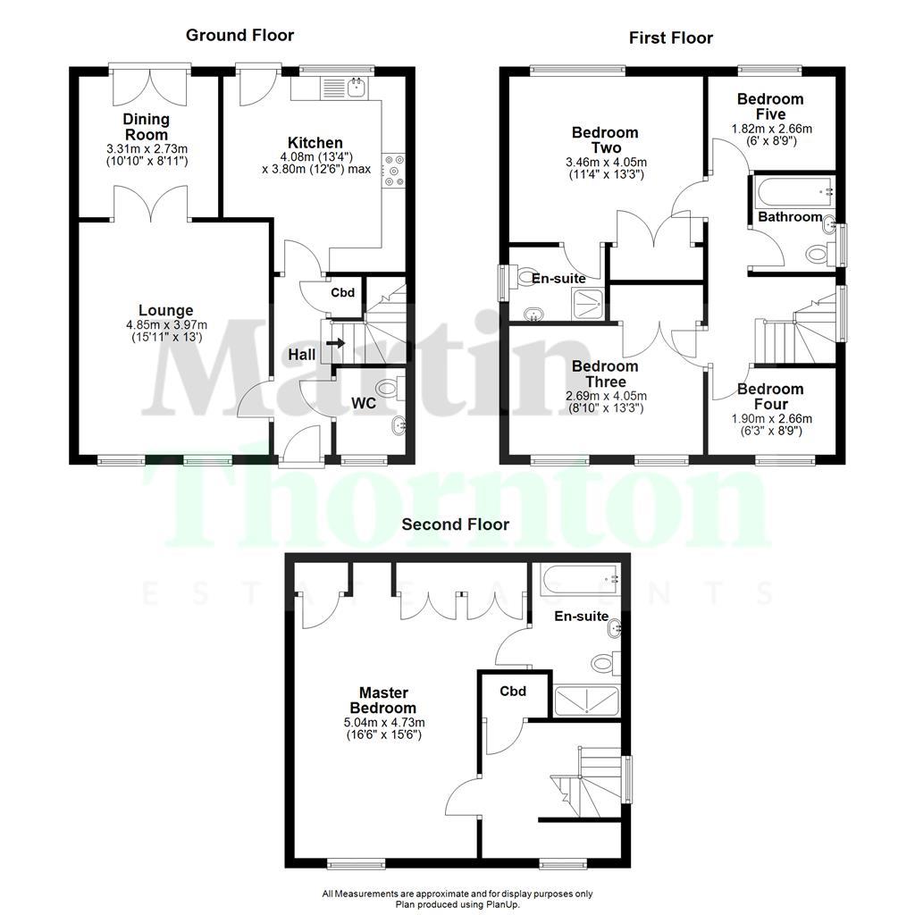 11, Blackthorn Drive, Huddersfield floorplan