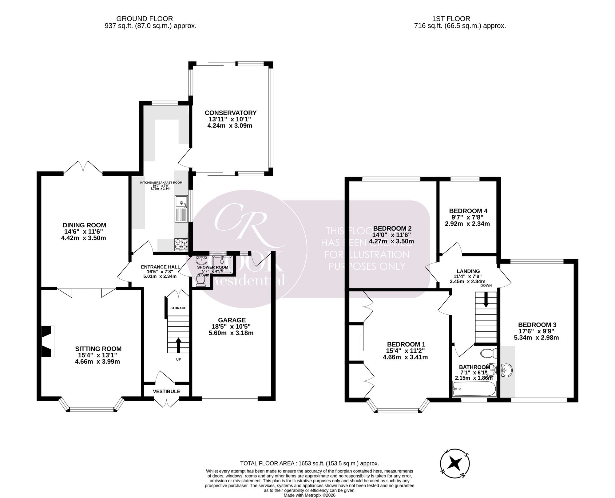 233 Brooklyn Road, Cheltenham floorplan