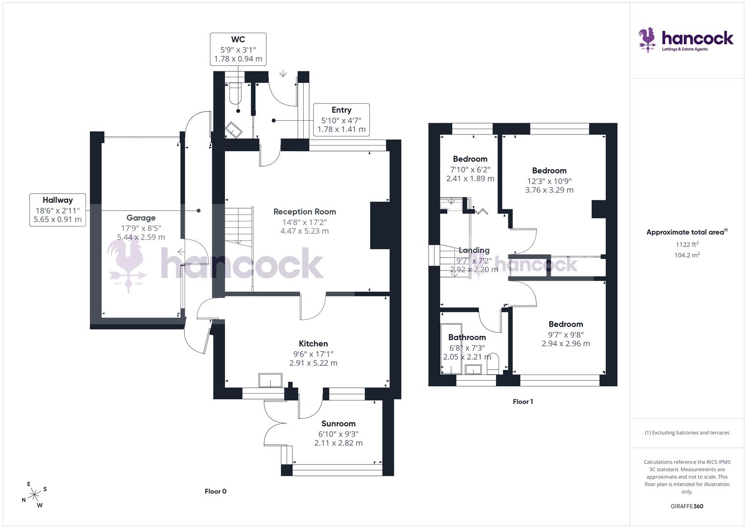 19, Elm Tree Close, Chichester floorplan