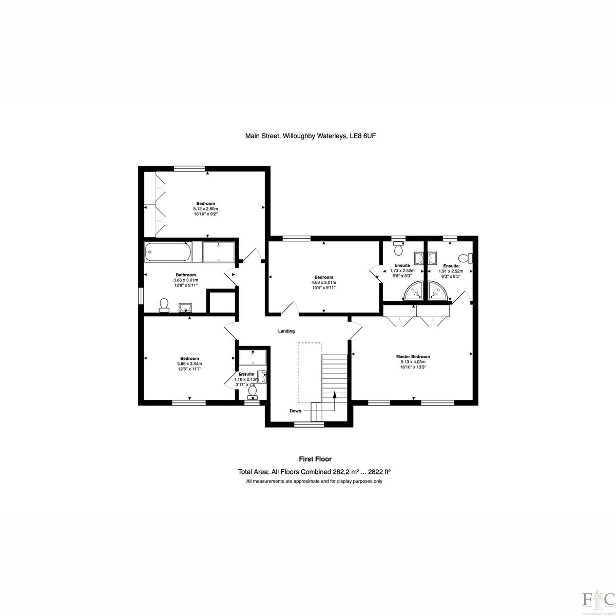 00, Main Street, Leicester floorplan