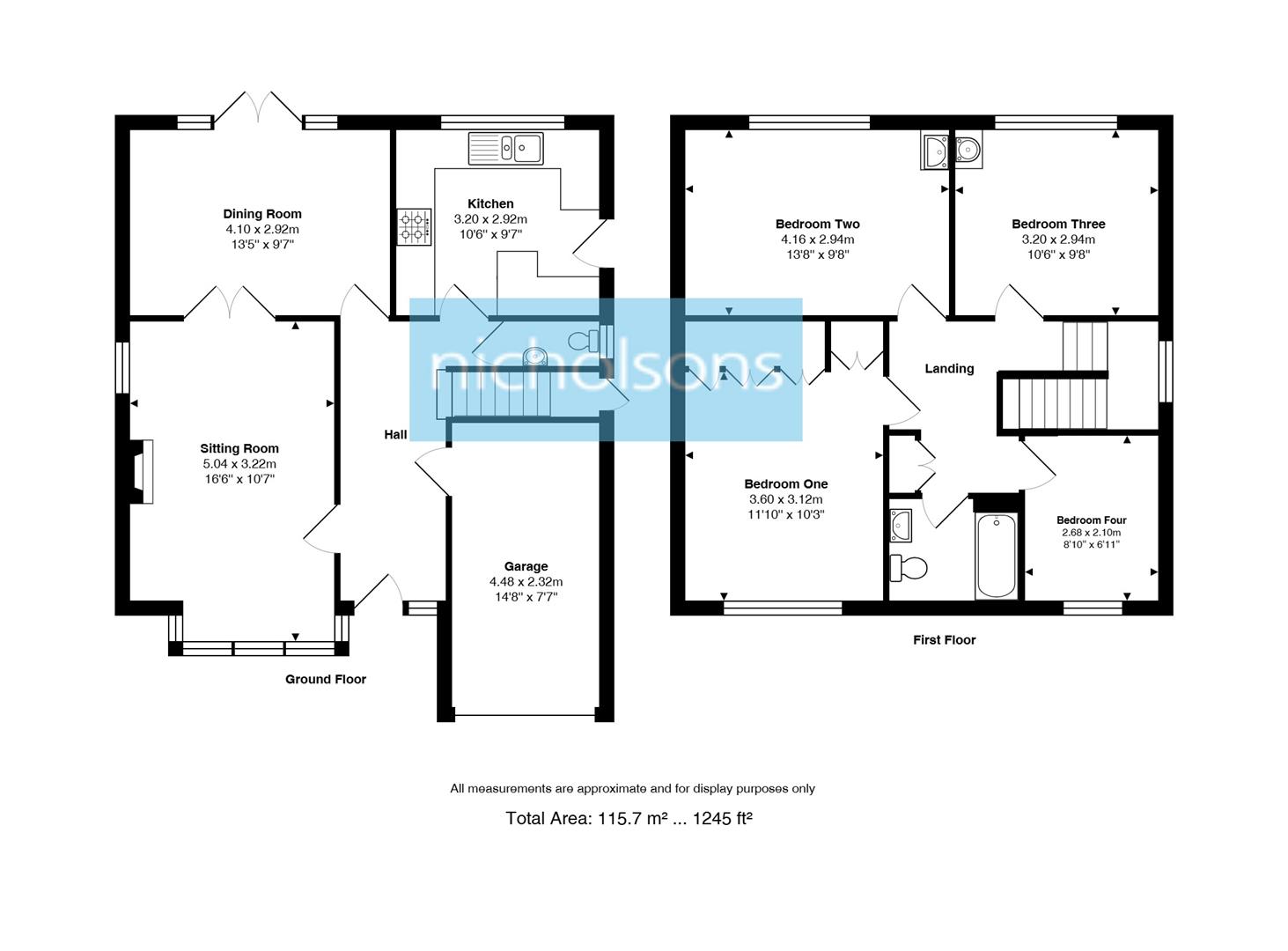 3, Woodleigh, Fleet floorplan
