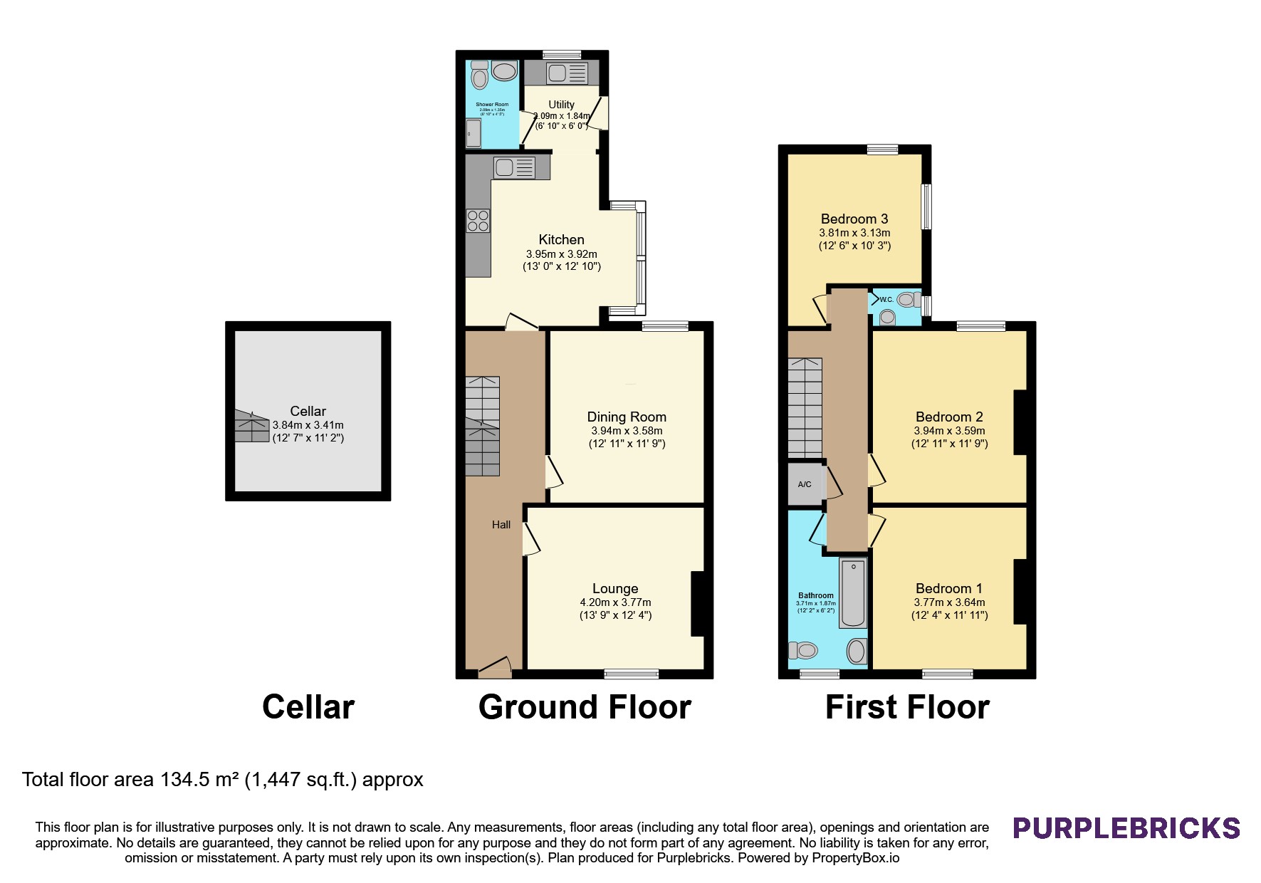15, Downey Street, Stoke-on-Trent floorplan