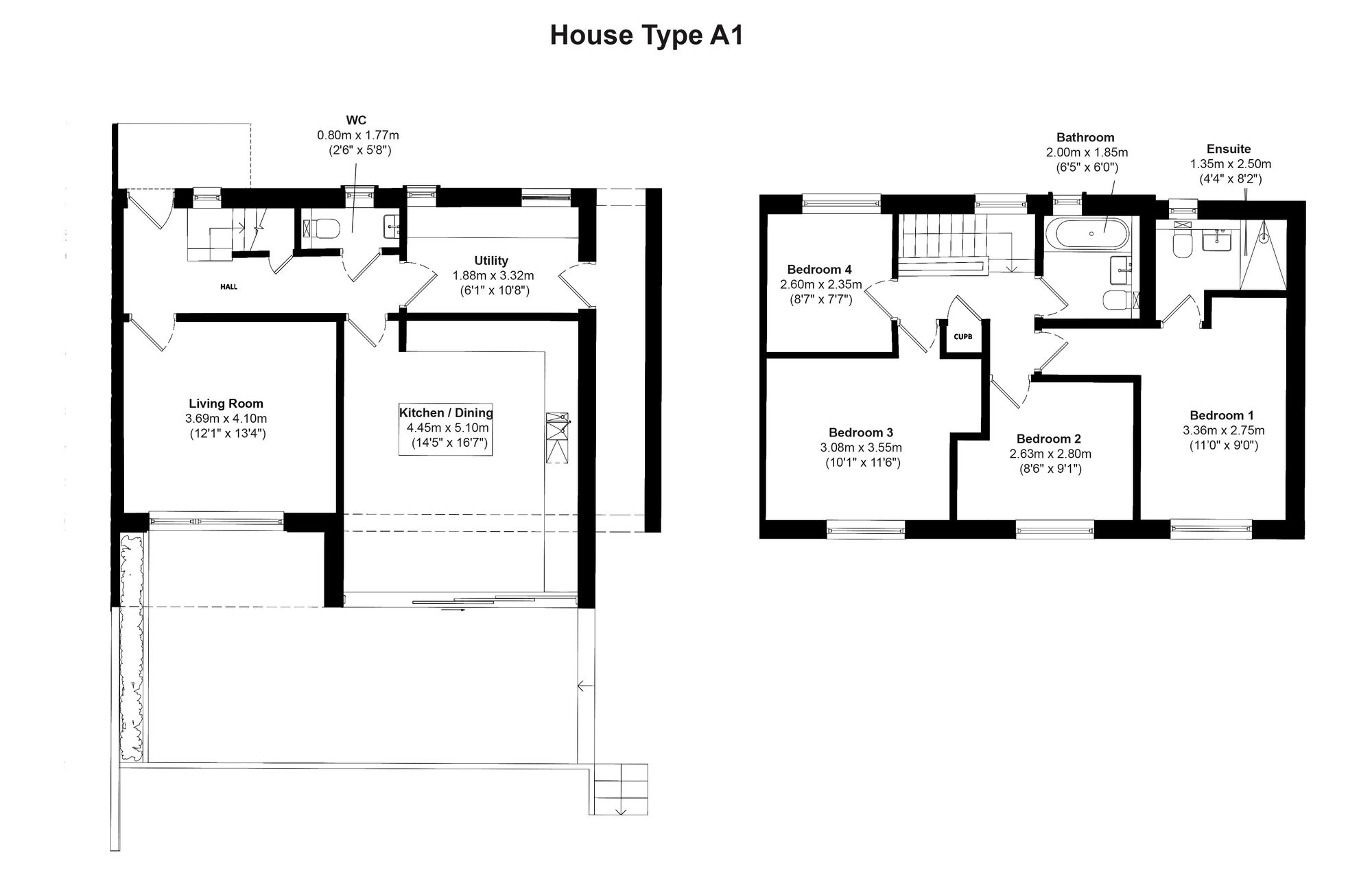 Fairfields, Fairfield, Hexham floorplan