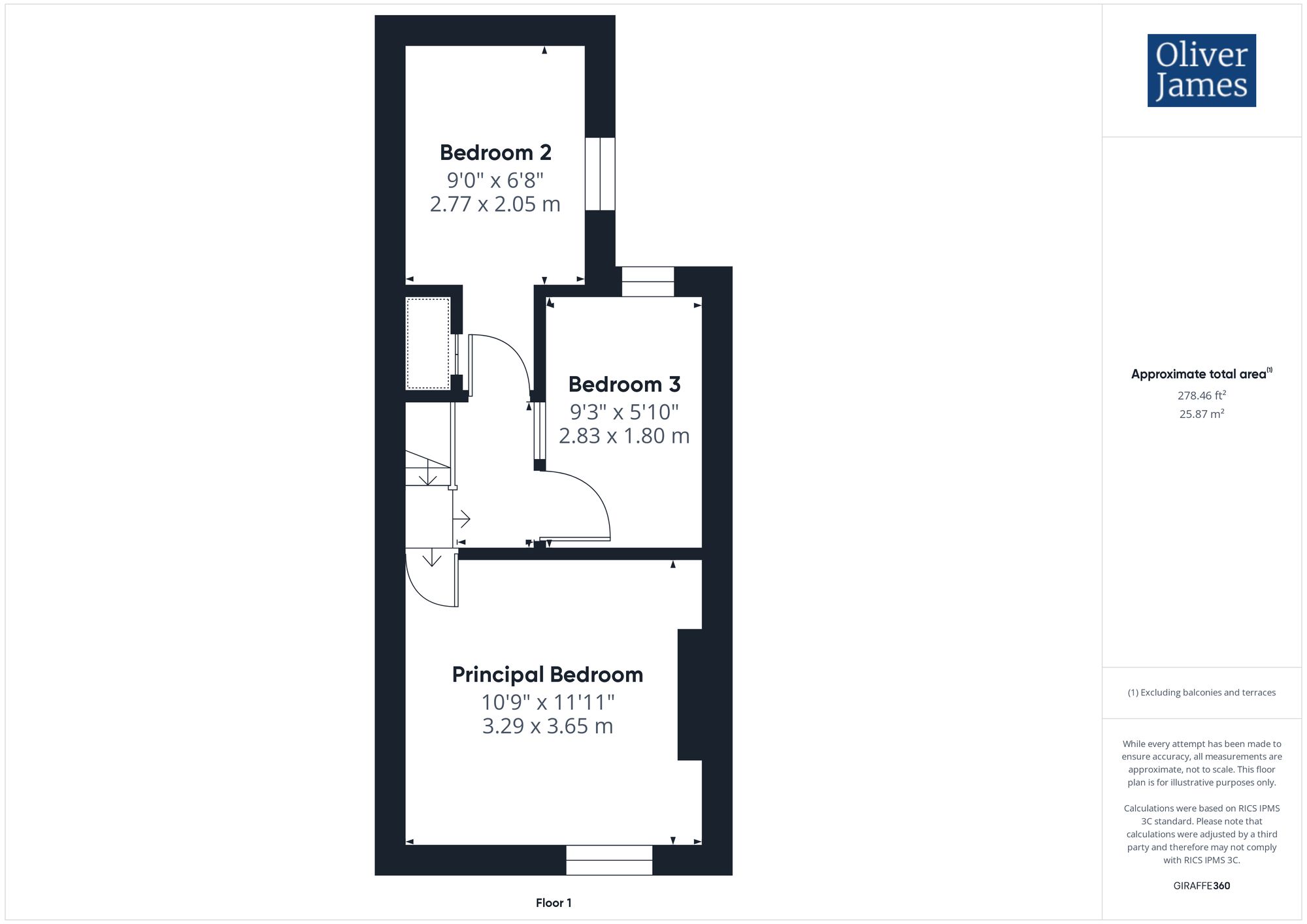 8 Sayer Street, Huntingdon floorplan