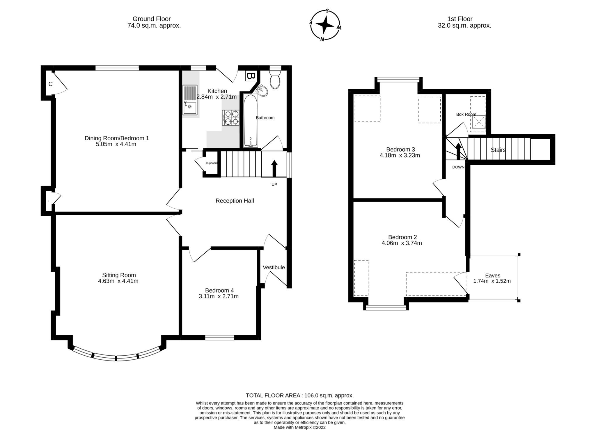Abercorn Crescent, Edinburgh EH8, 5 bedroom semidetached bungalow for