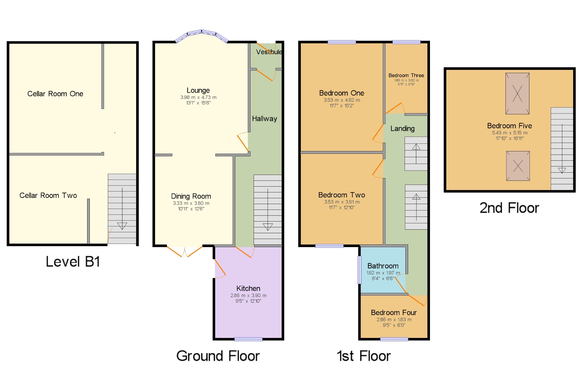 5 Bedrooms Terraced house for sale in Broadgate, Broadgate, Preston, Lancashire PR1