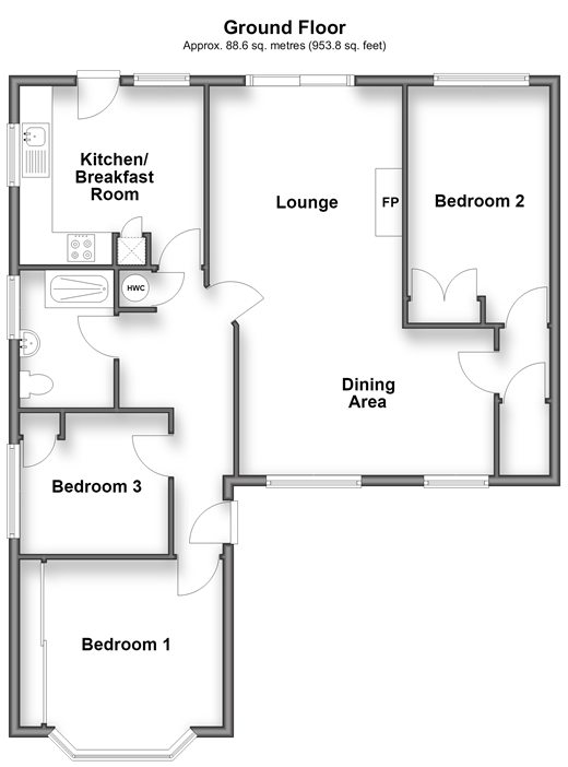 High Street, Dormansland floorplan
