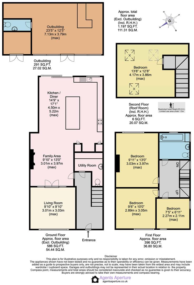 'Credo', Woodland Avenue, Hartley floorplan