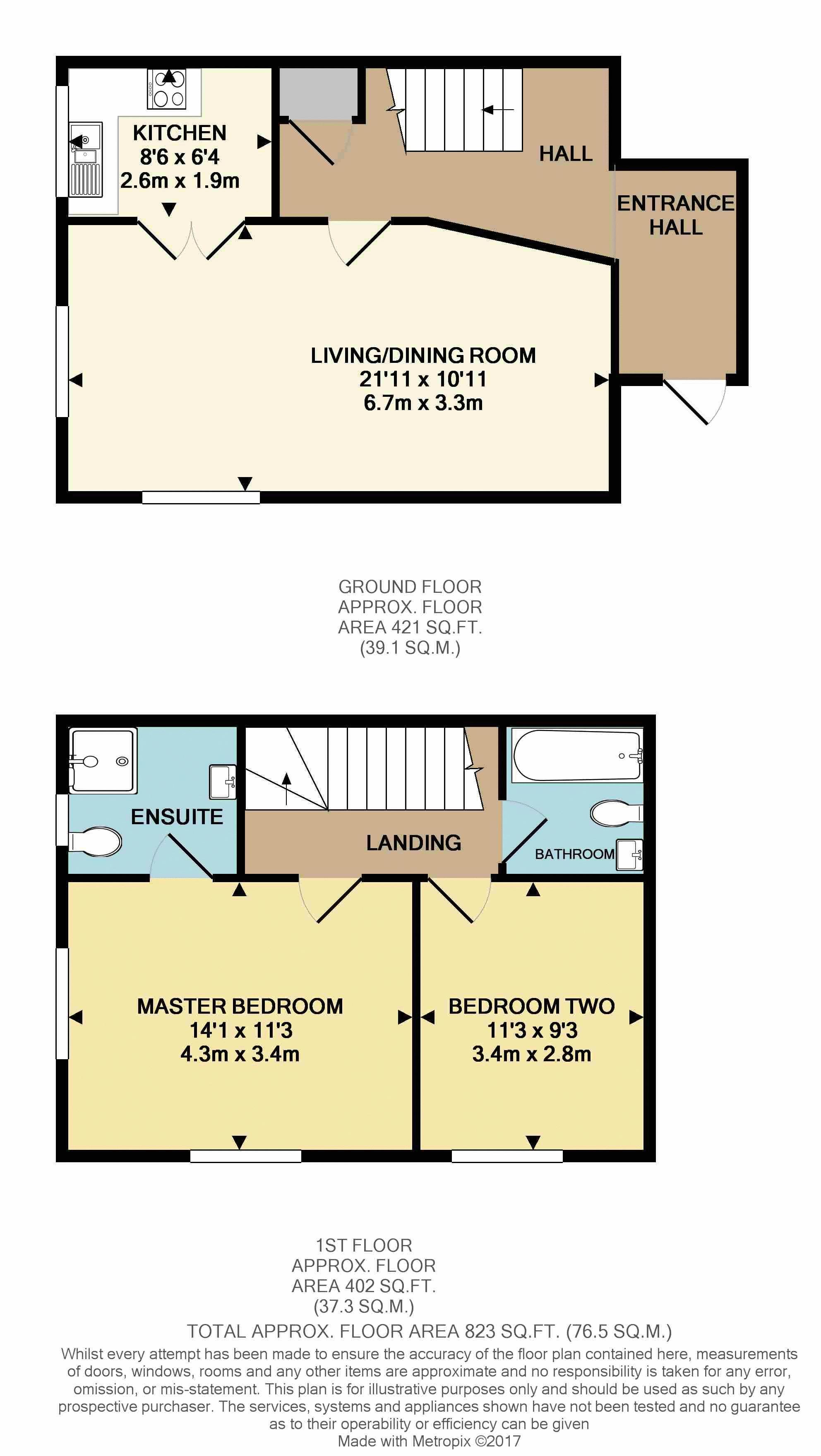 6 Marina Court, Warren Road, Torquay floorplan