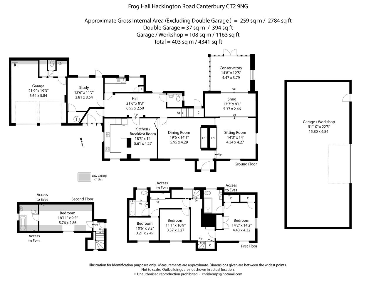 Frog Hall, Hackington Road, Tyler Hill, Canterbury floorplan
