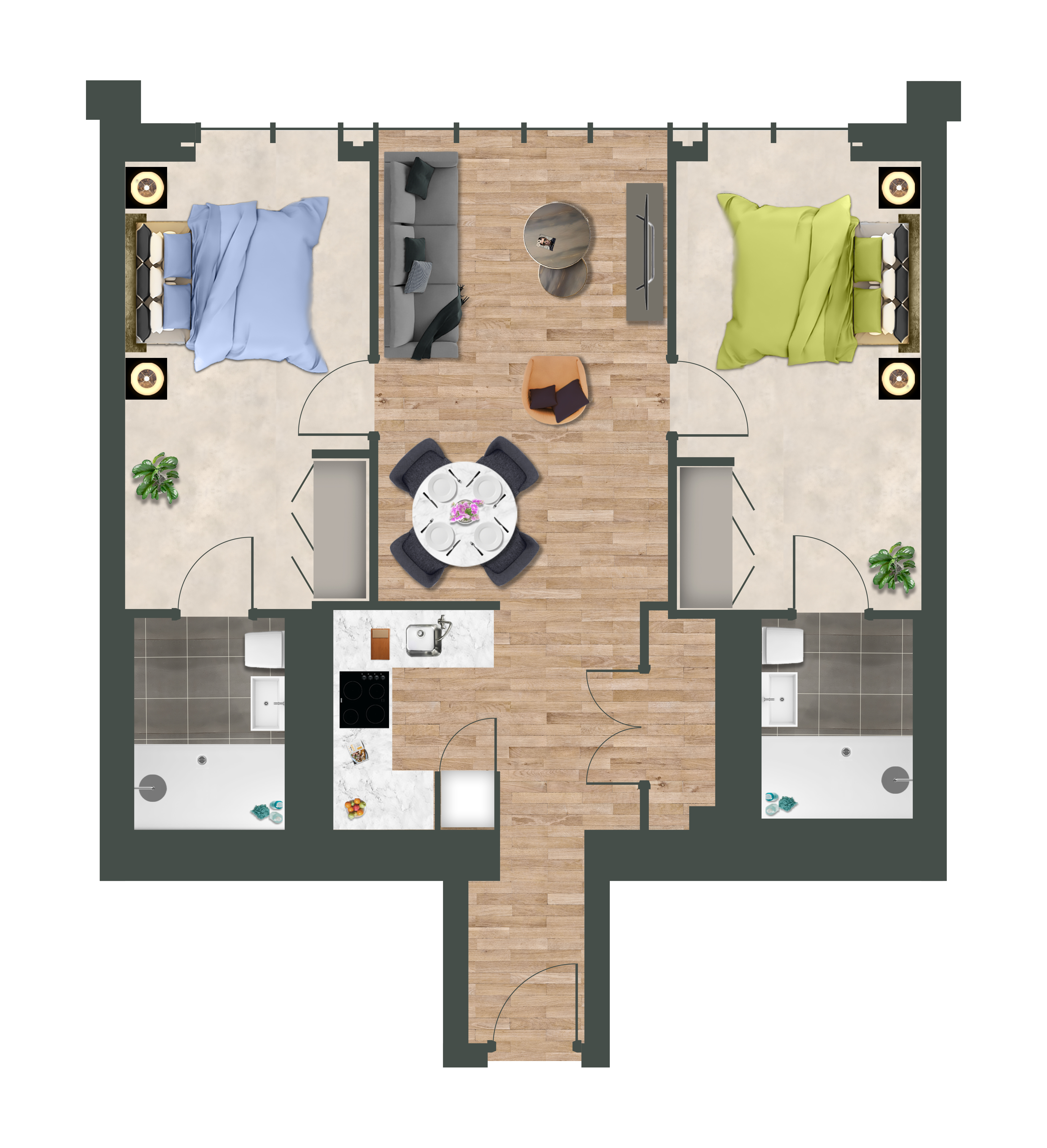 372, The Lexington, 3b William Jessop Way, Liverpool floorplan