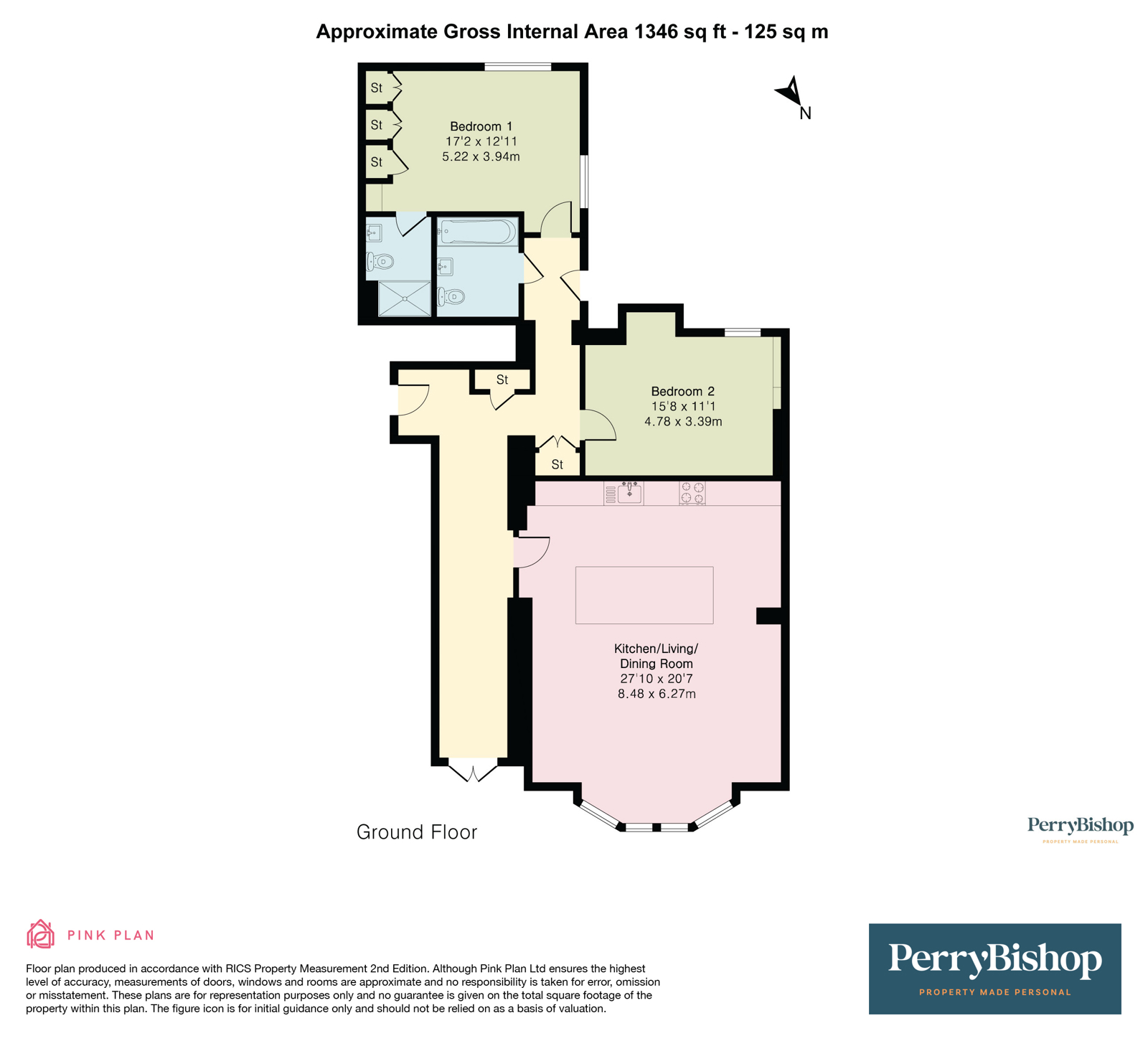 Apartment 2, The Priory, 20, The Chipping, Gloucestershire floorplan