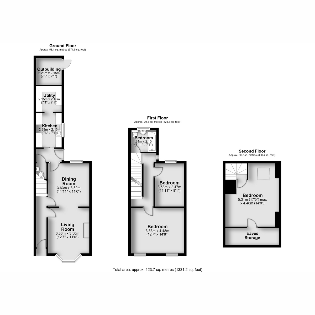 17, Stamford Street, Ilkeston floorplan
