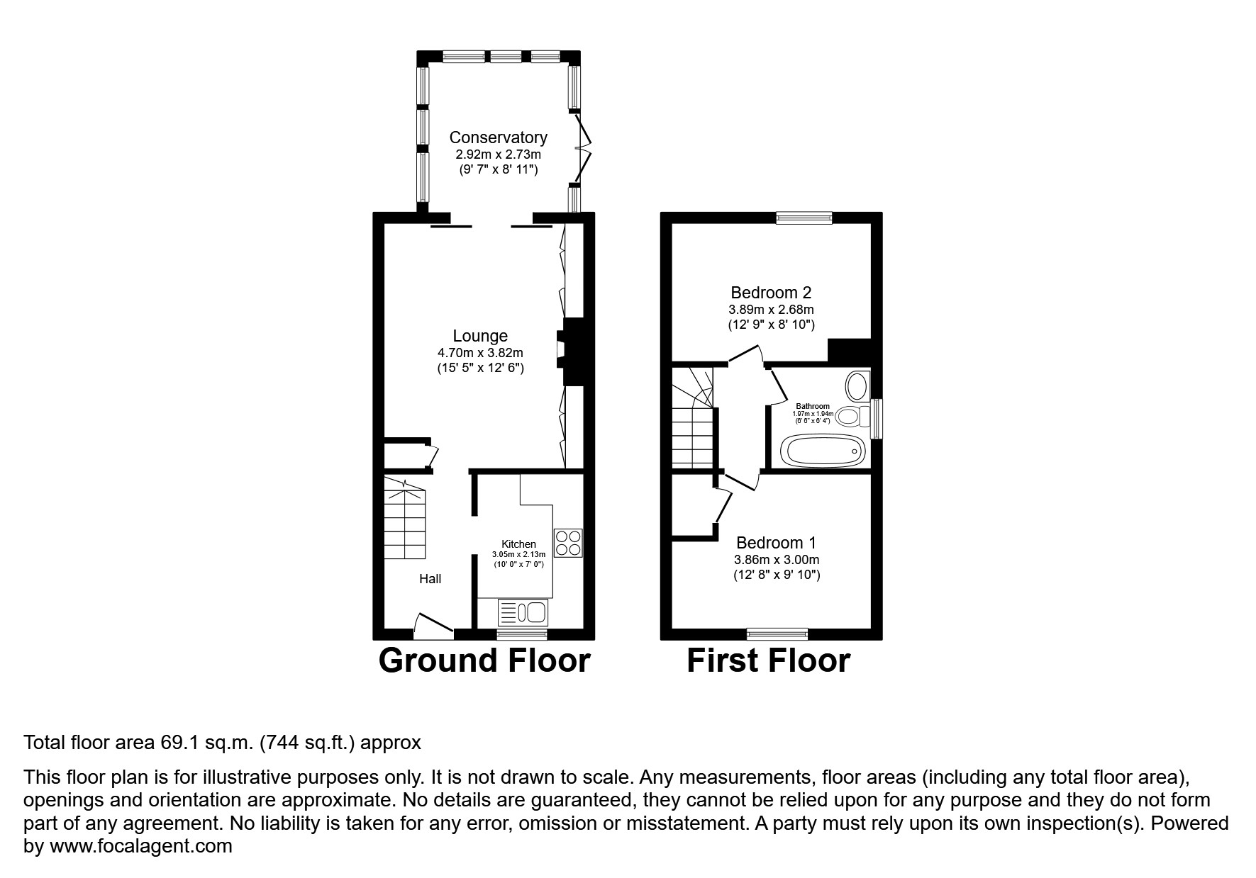 28, Clayfurlong Grove, Cirencester floorplan