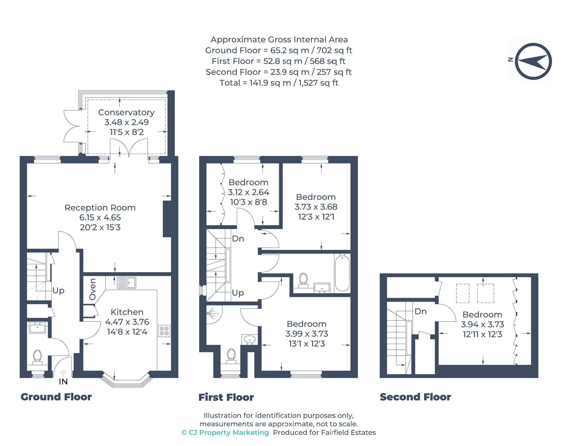 2b Vivian Gardens, Watford floorplan