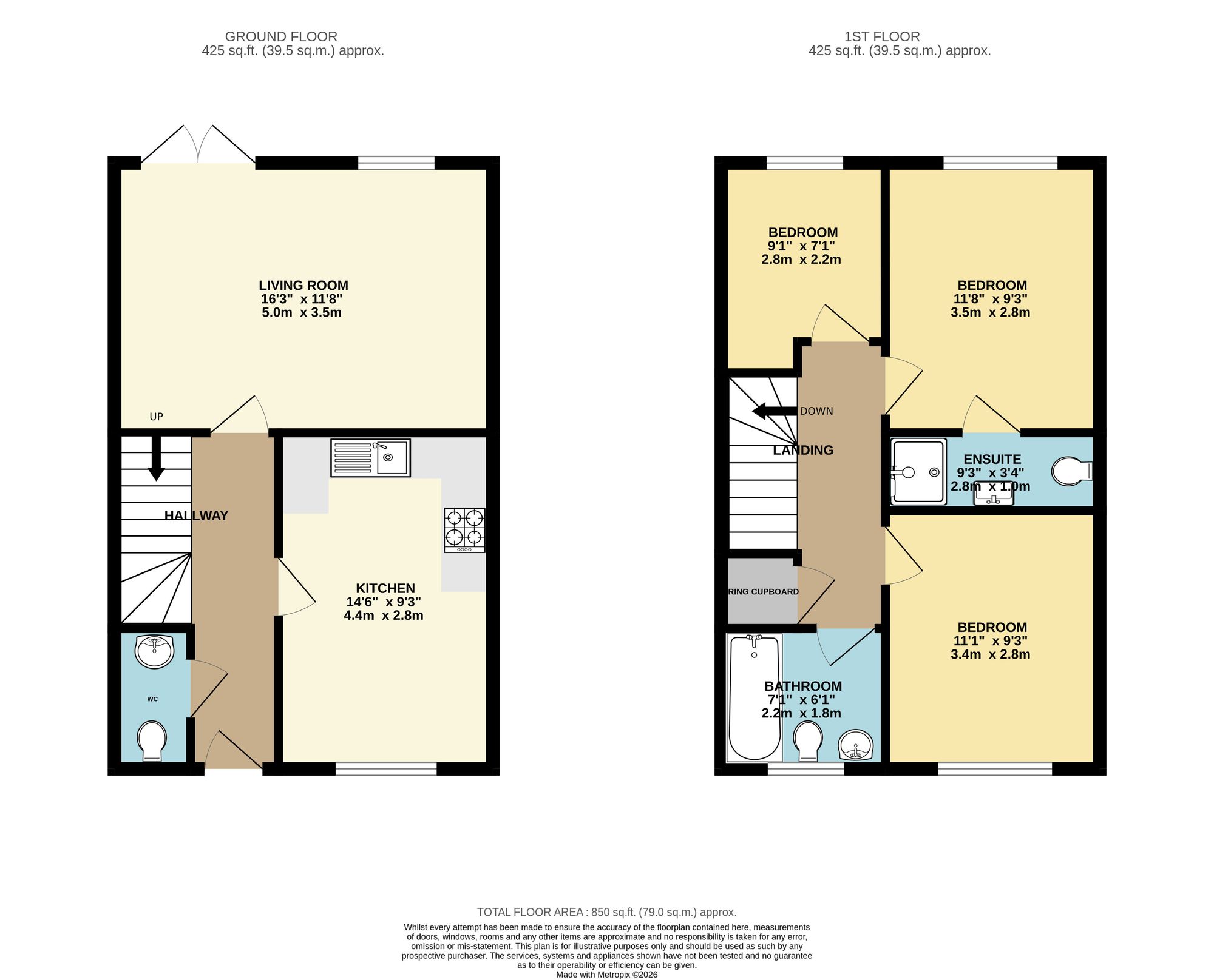 56 Firepool Crescent, Taunton floorplan