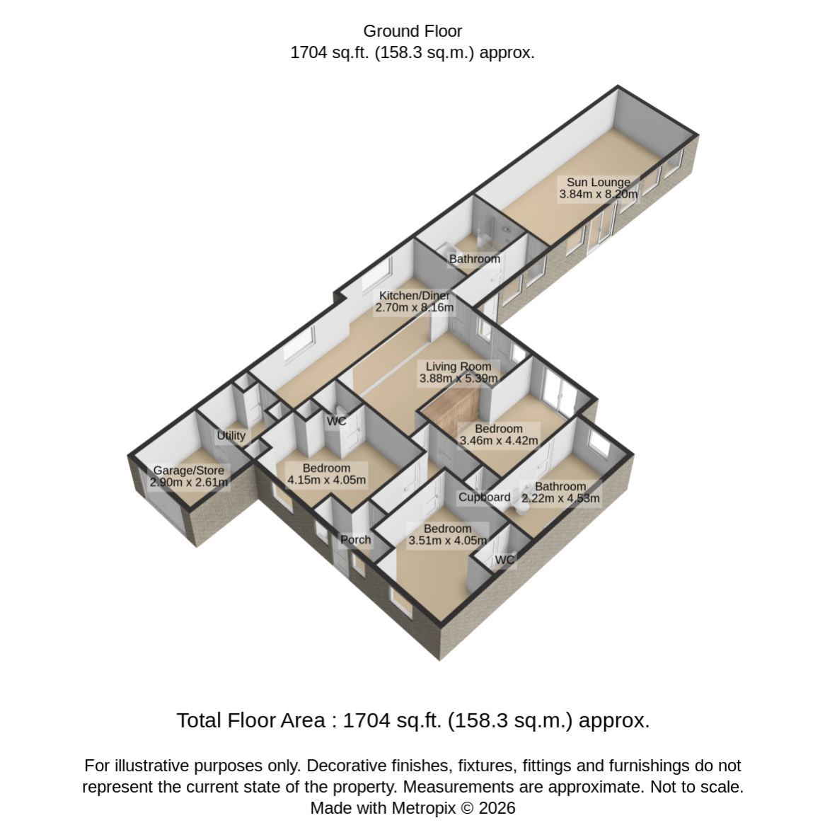 25, Whitburn Road, Sunderland floorplan